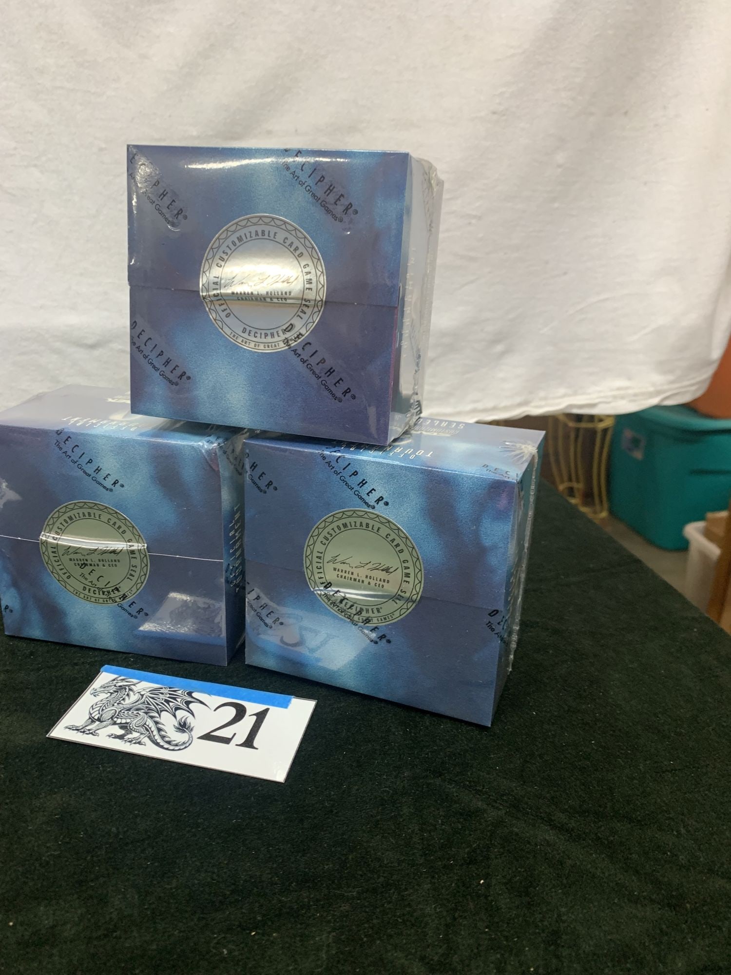 3x Star Trek CCG, Official Tournament Sealed Deck (1 of 3)