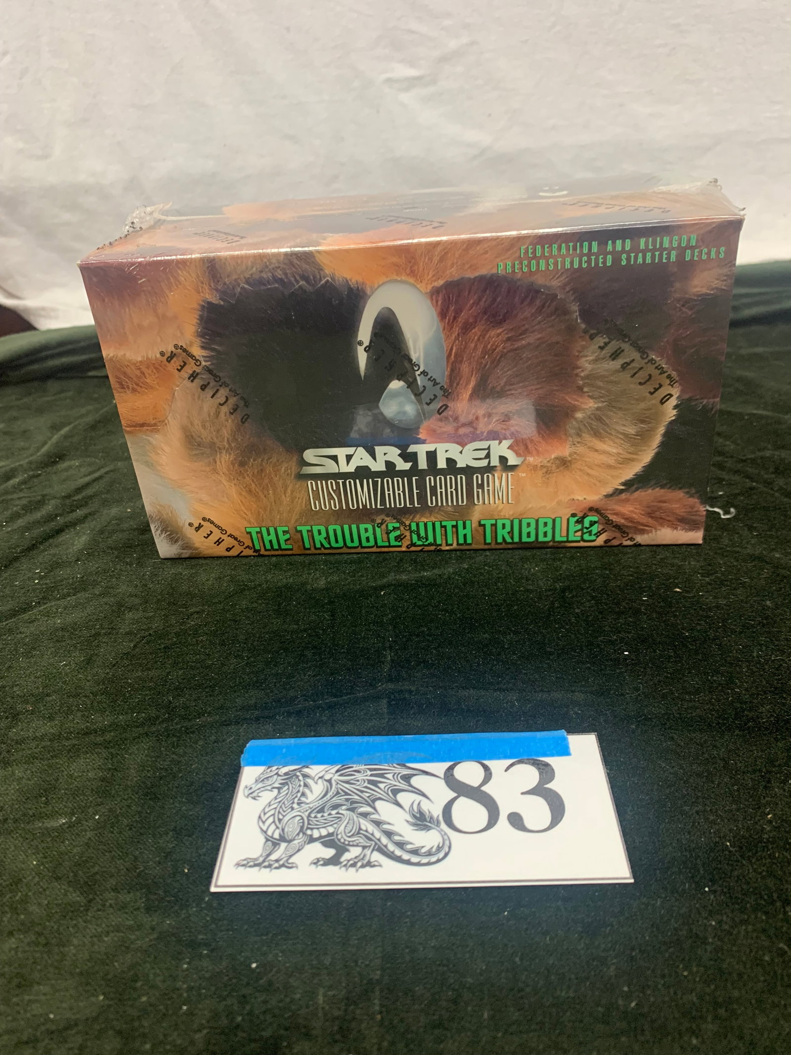 Star Trek CCG, The Trouble with Tribbles: Estimated Value: 200 - 400. Unopened Booster Box, Item Dimensions: 9x4x5in, Item Weight: 4lb