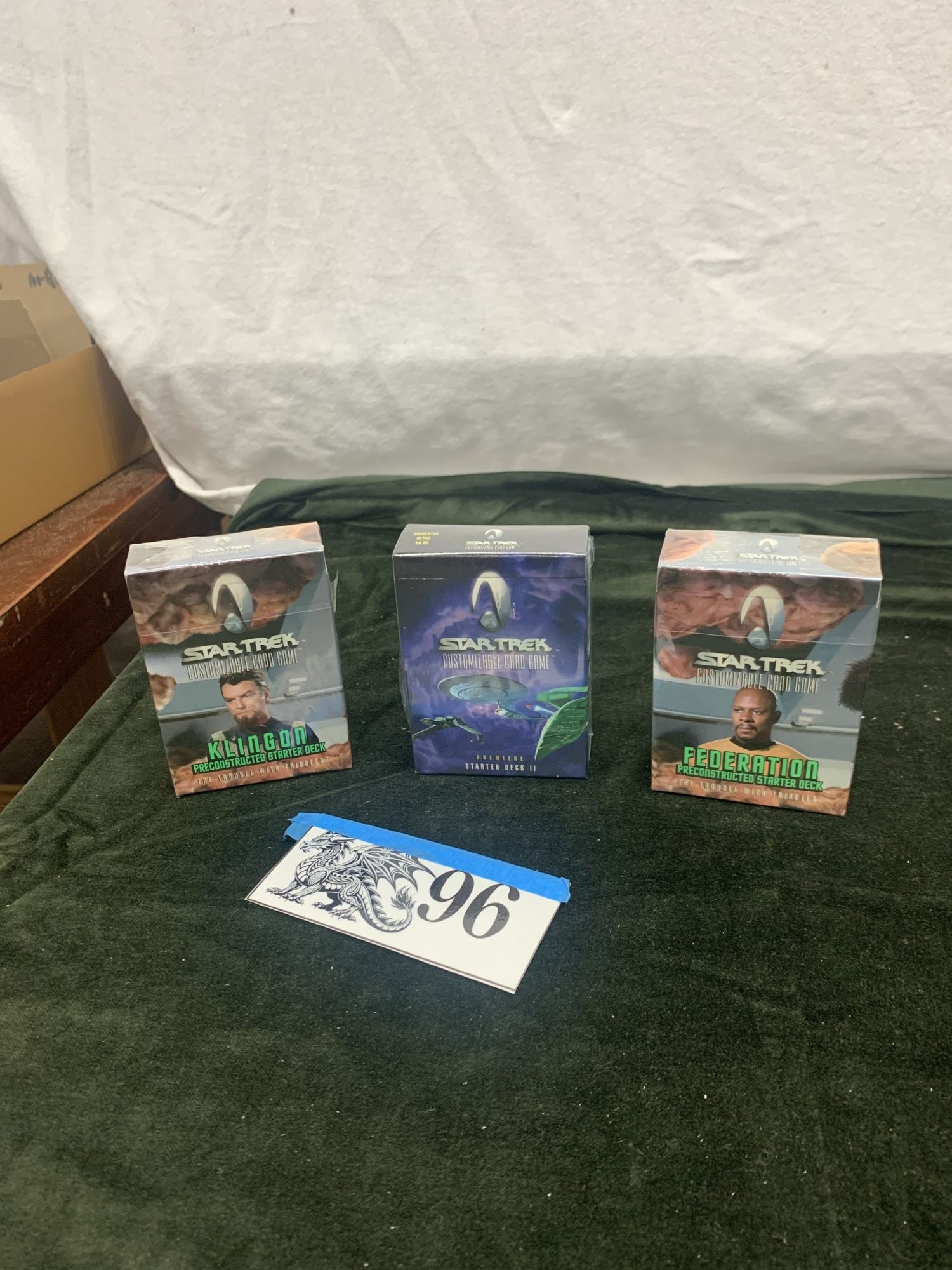 3x Star Trek CCG, 5 Limited Premium Pks (1 of 18)