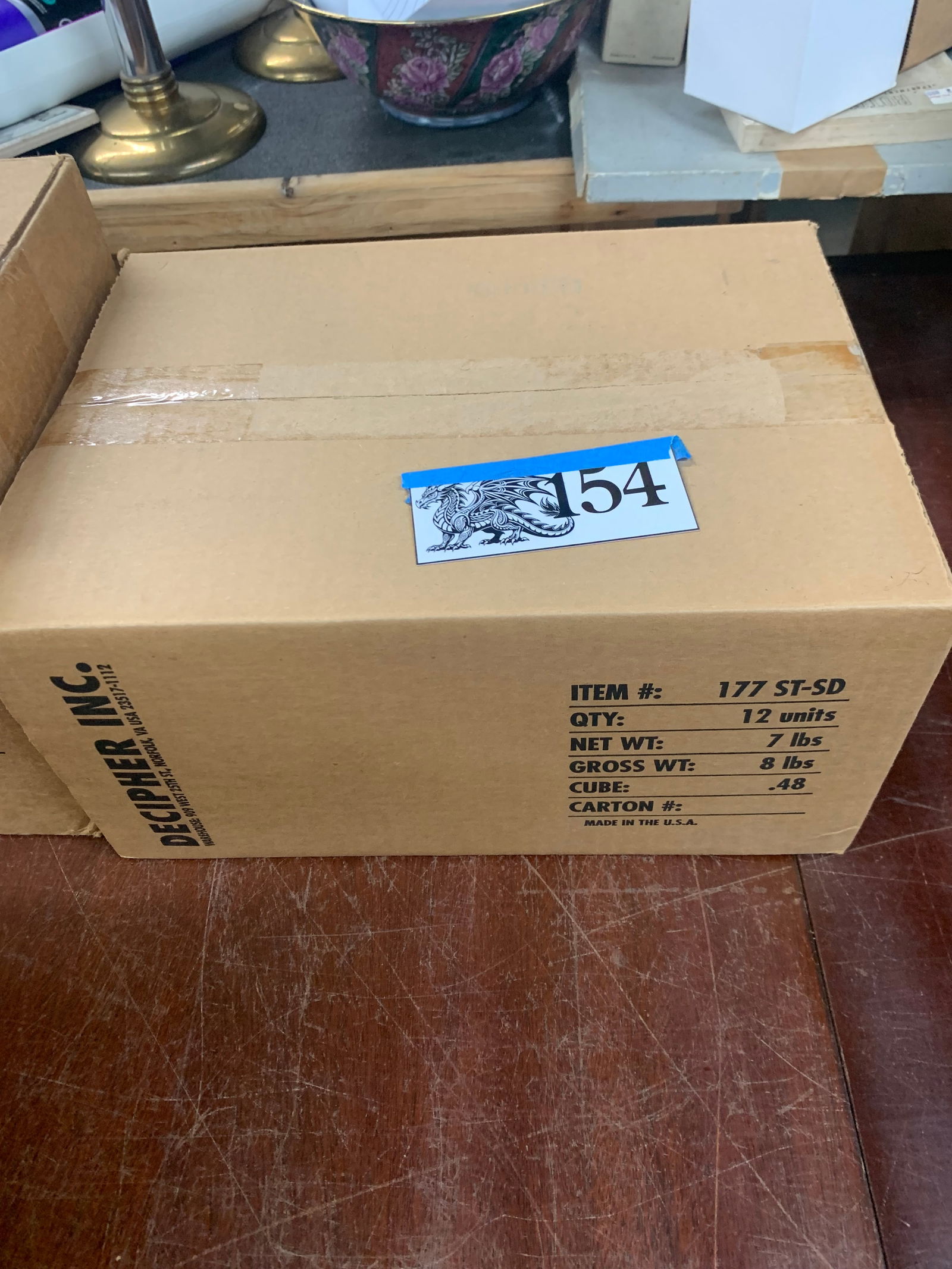 Box of Star Trek CCG, SD Sealed Deck (1 of 1)