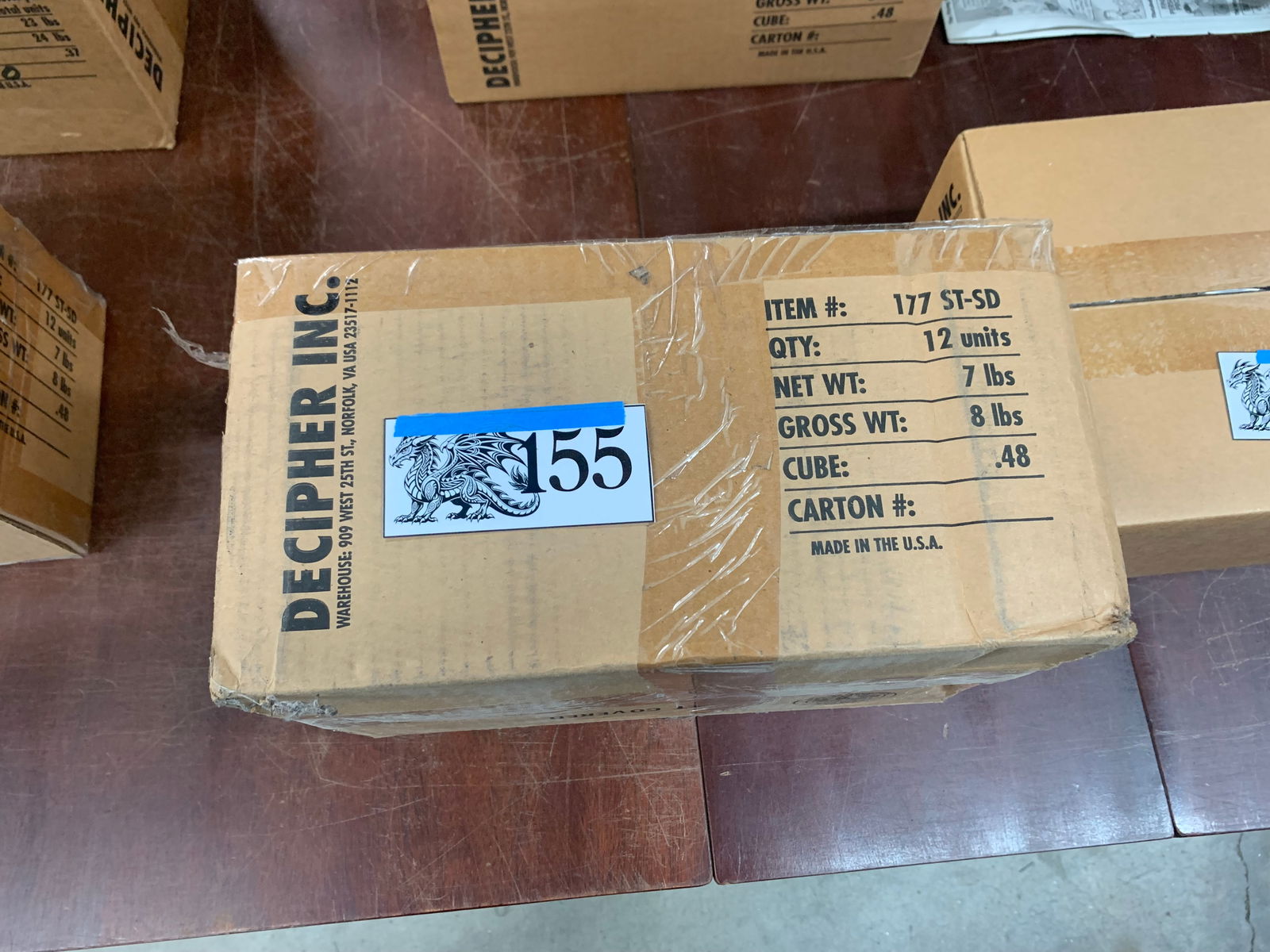 Box of Star Trek CCG, SD Sealed Deck (1 of 1)