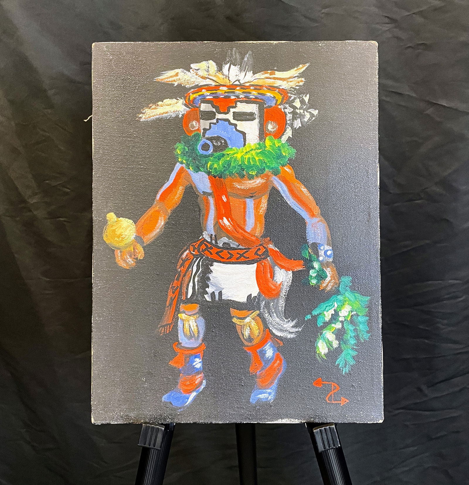 Hopi Kachina Painting (1 of 1)