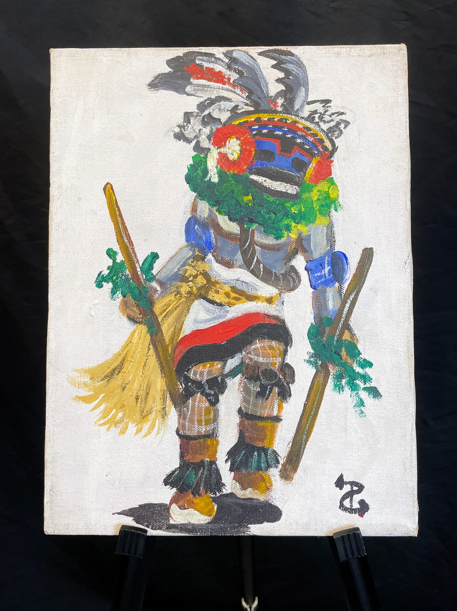Hopi Kachina Painting (1 of 1)