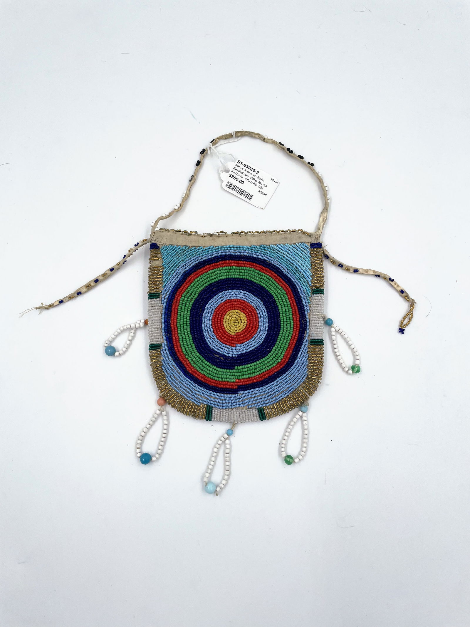 Plateau Beaded Bag (Pre 1900) (1 of 3)