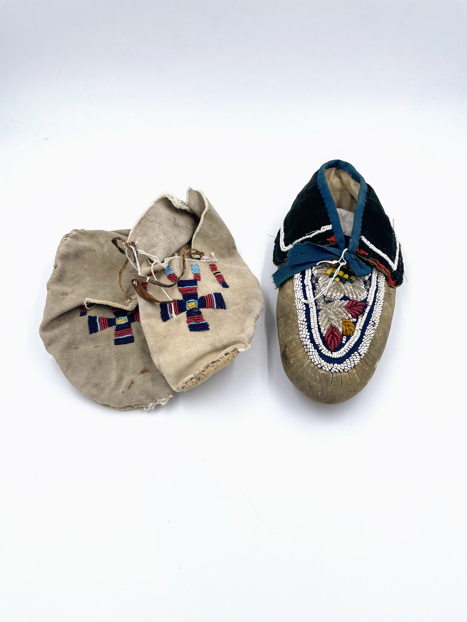 Miscellaneous Lot of Beaded Moccasins (1 of 3)
