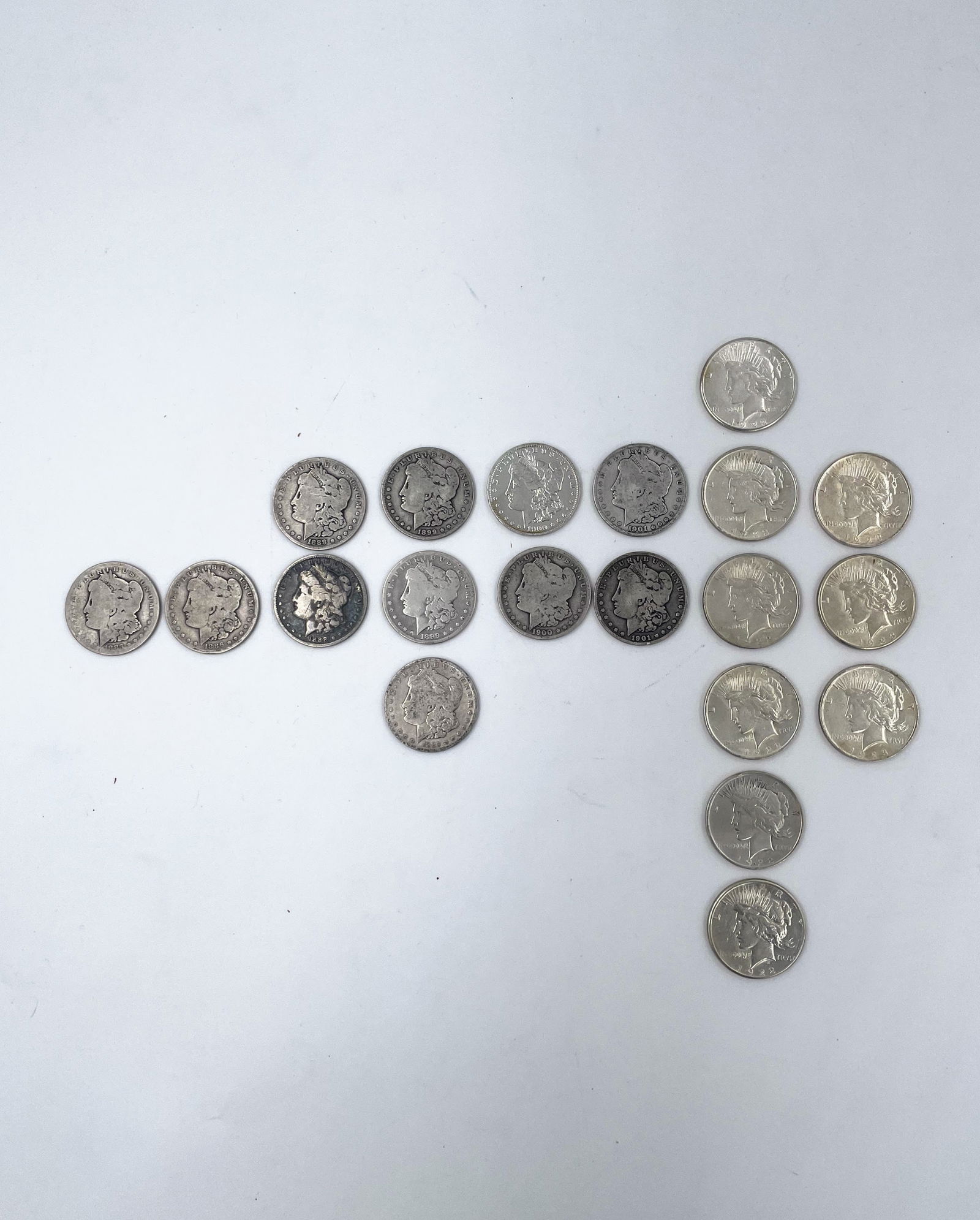 Lot of Vintage Silver Dollars (1 of 2)