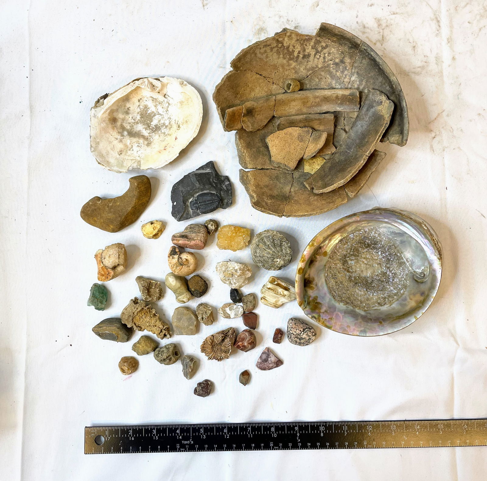 Miscellaneous Lot of Stone Artifacts #4 (1 of 2)