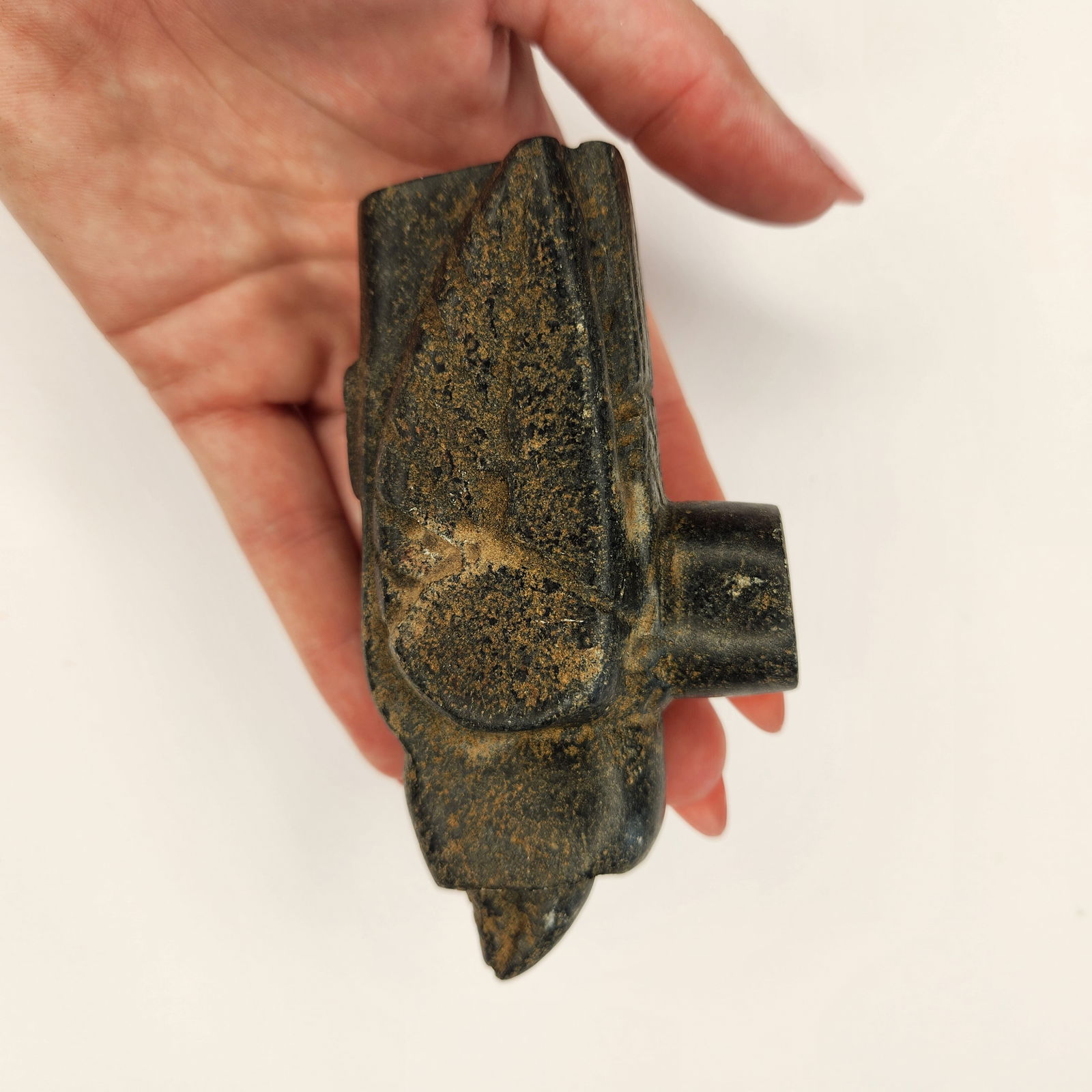 Carved Bird Pipe (1 of 4)