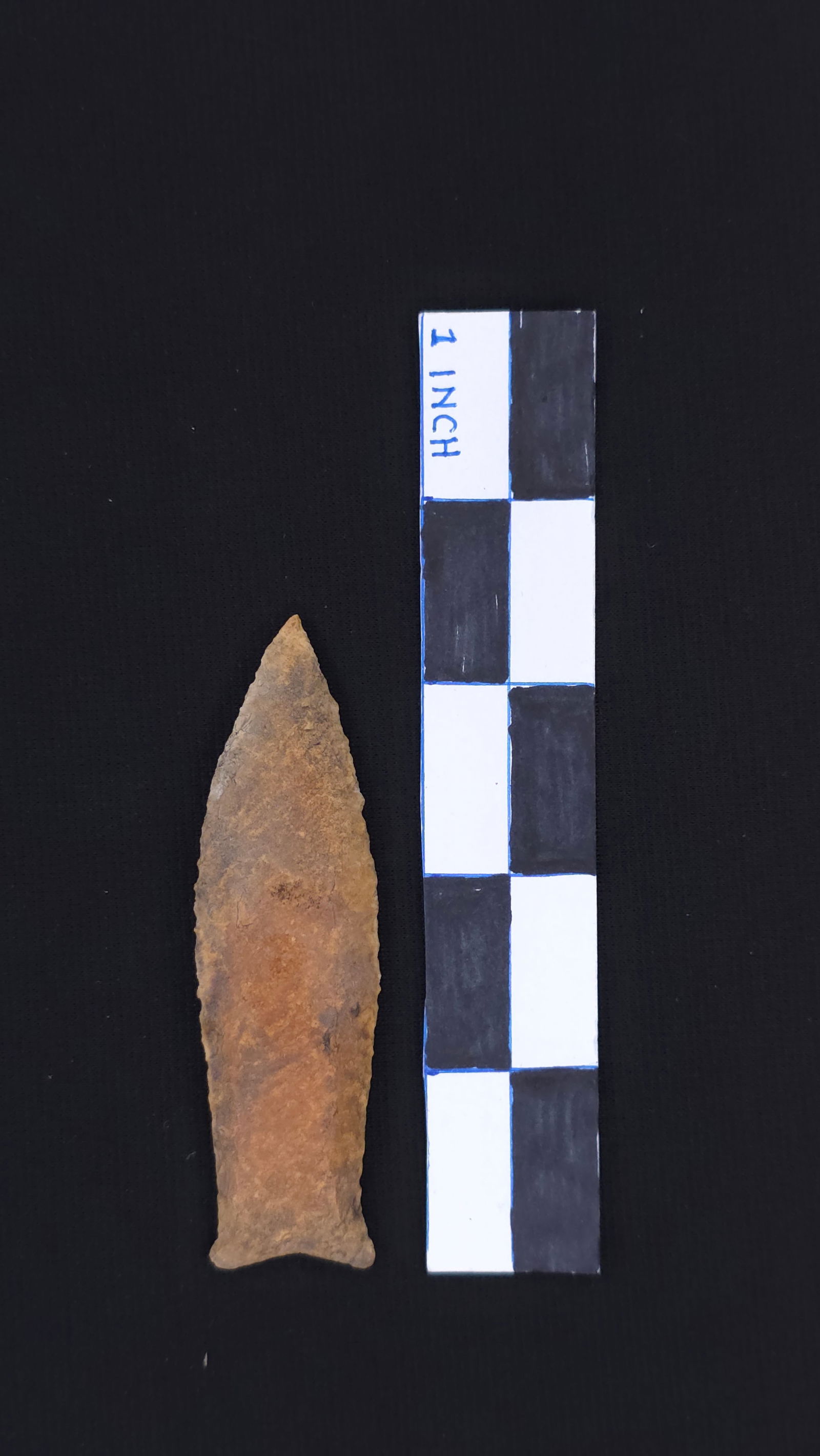 Cumberland (Tan/Grey Chert - TN), 3 3/16" x 15/16" - Dwain Rogers COA included (1 of 5)