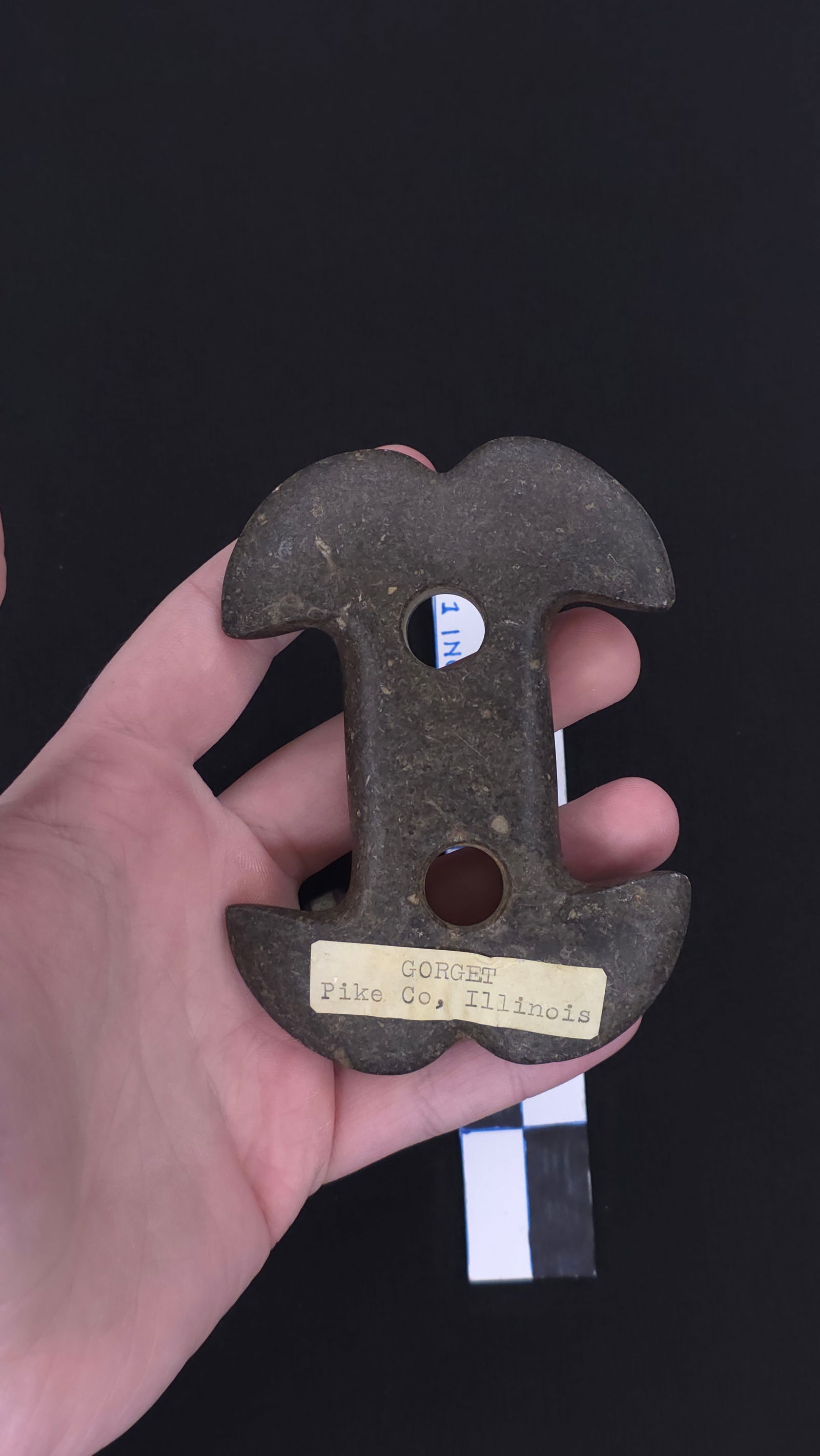 Gorget (Pike Co. IL), 3 1/2" (1 of 2)