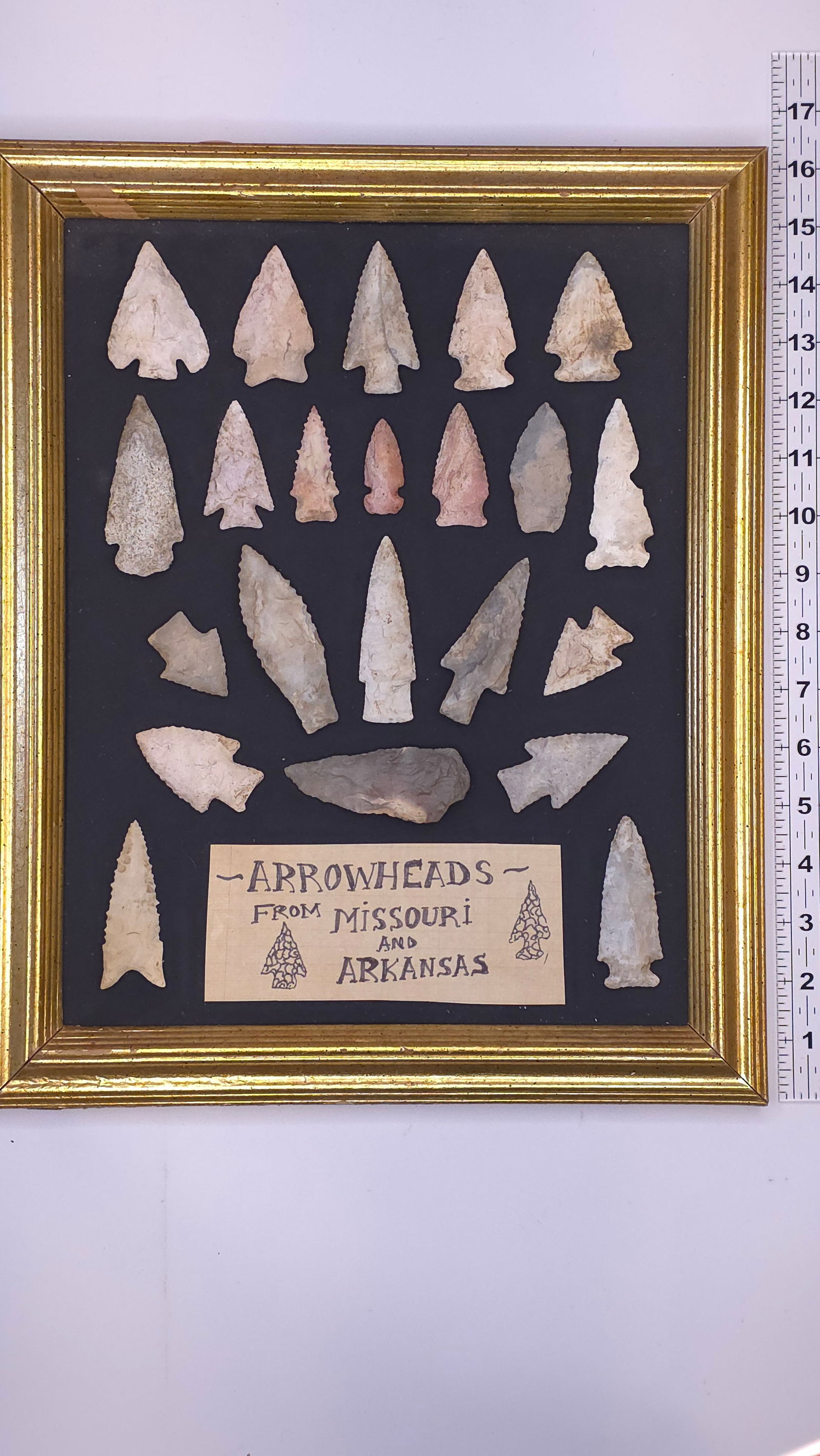 Small Frame of Points/Artifacts #9 (mix of old and modern) (1 of 1)