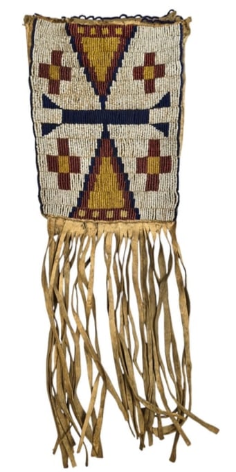 Sioux Mirror Bag, pre-1900 (1 of 4)