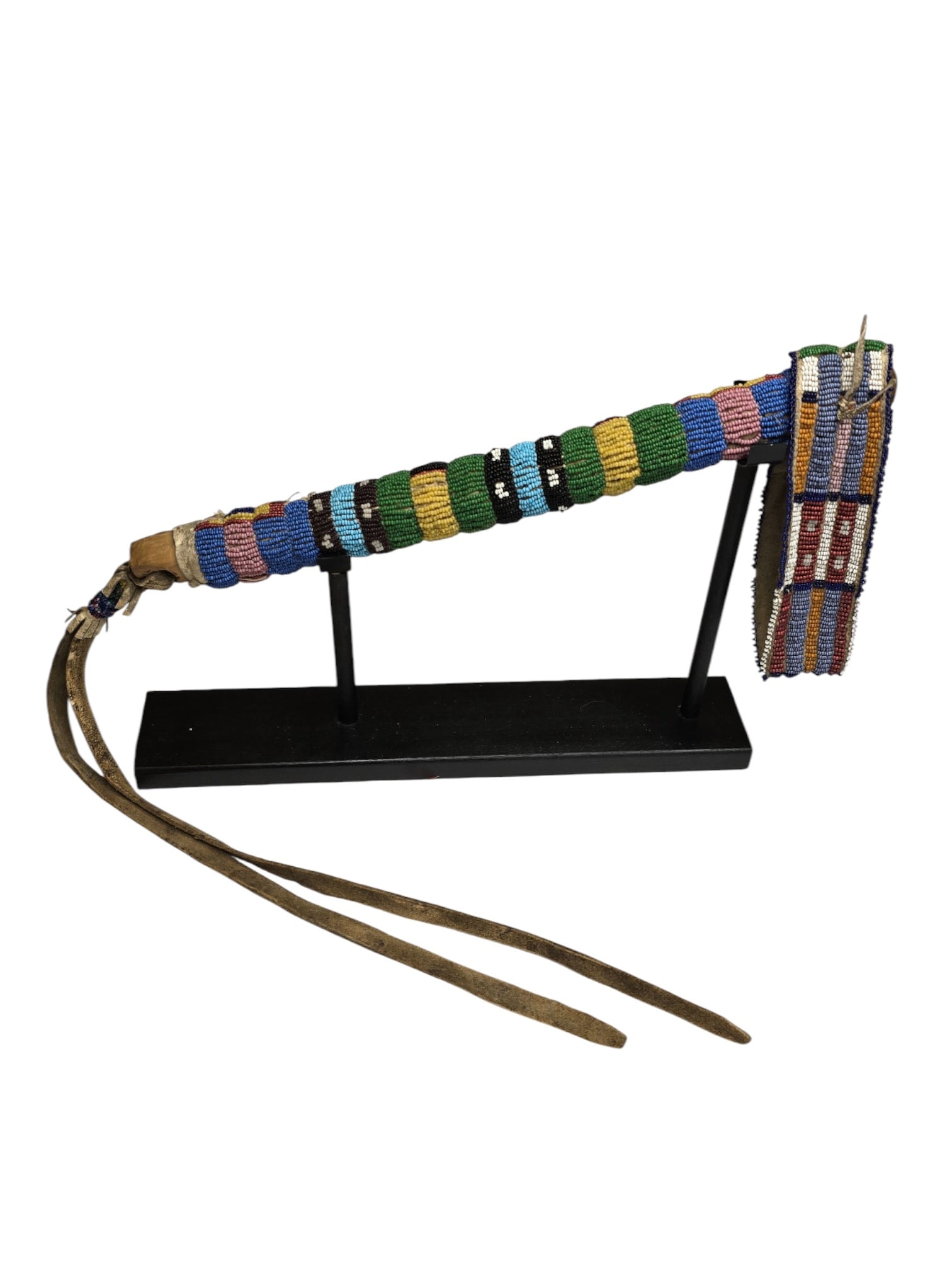 Northern Plains Beaded Quirt, 1890 (1 of 5)