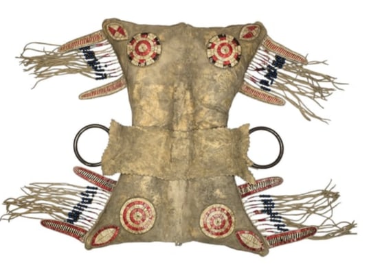 North Eastern (Sioux) Quilled Pad Saddle, pre-1900 (1 of 5)