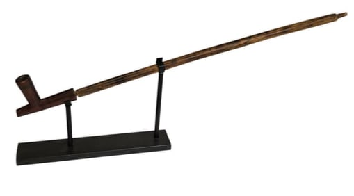 Northern Plains Pipe and Stem, pre-1900 (1 of 4)