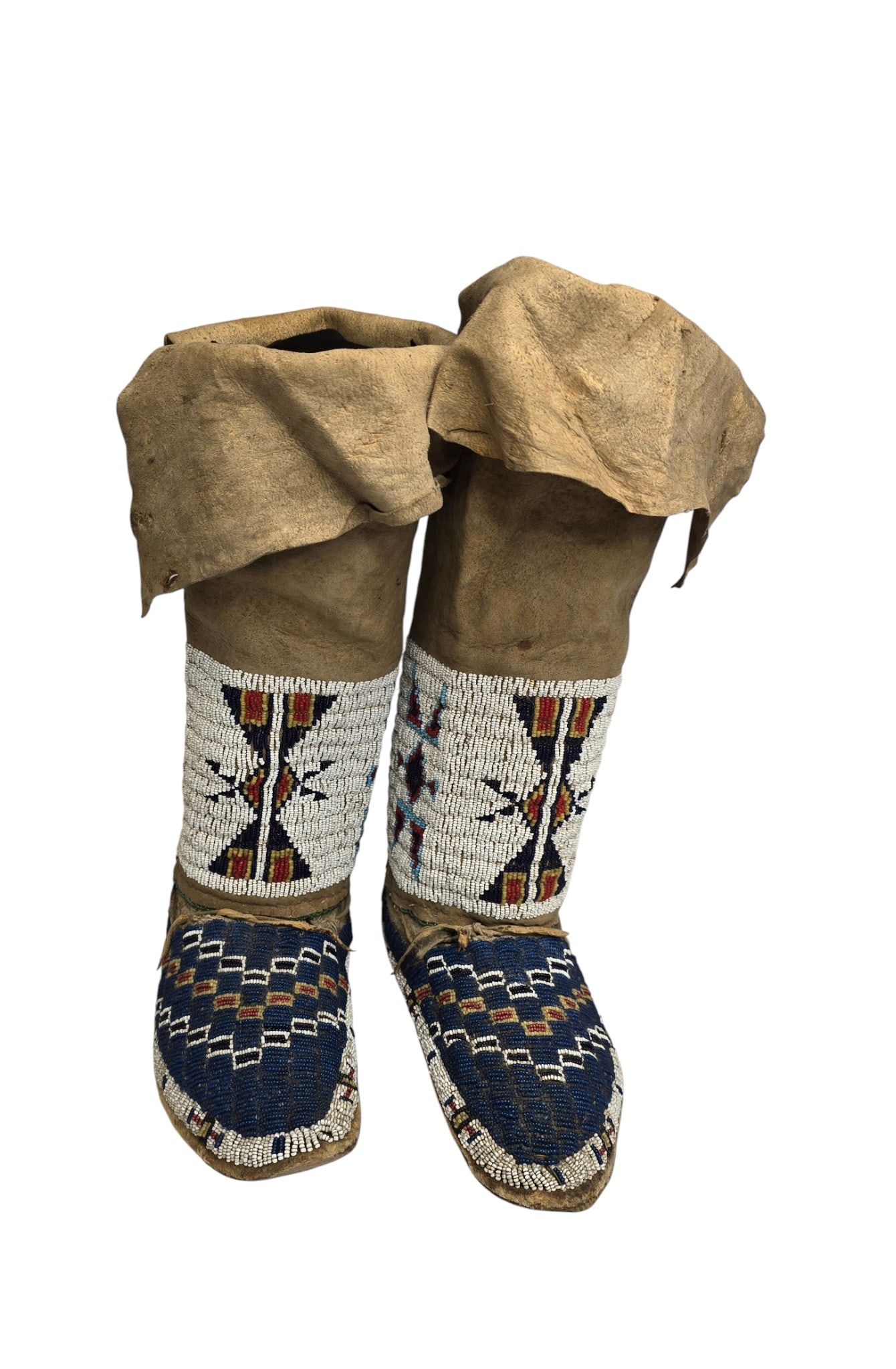Northern Plains Hightop Mocs, pre-1900 (1 of 5)