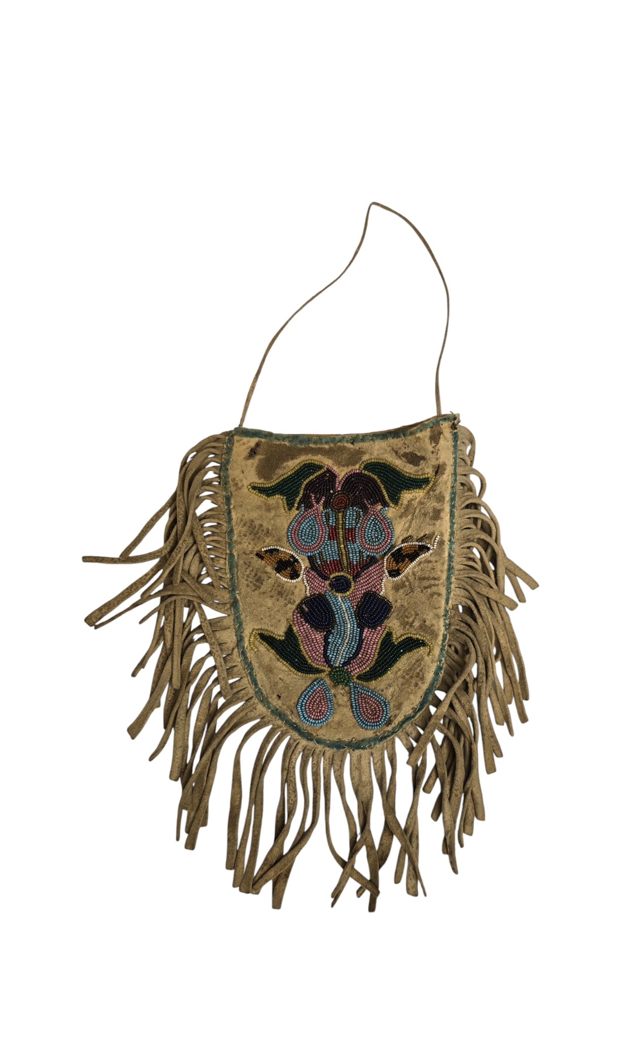 Northern Plains Beaded Bag, pre-1900 (1 of 4)