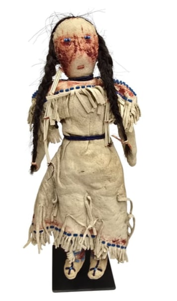 Northern Plains Doll #2, 1890s (1 of 7)