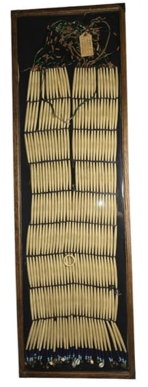 Northern Plains Women's Breastplate, 1900 (1 of 4)