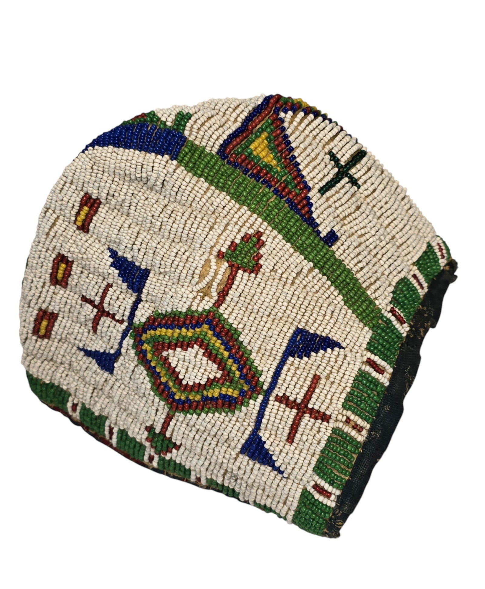 Sioux Beaded Baby Bonnet, pre-1900 (1 of 6)