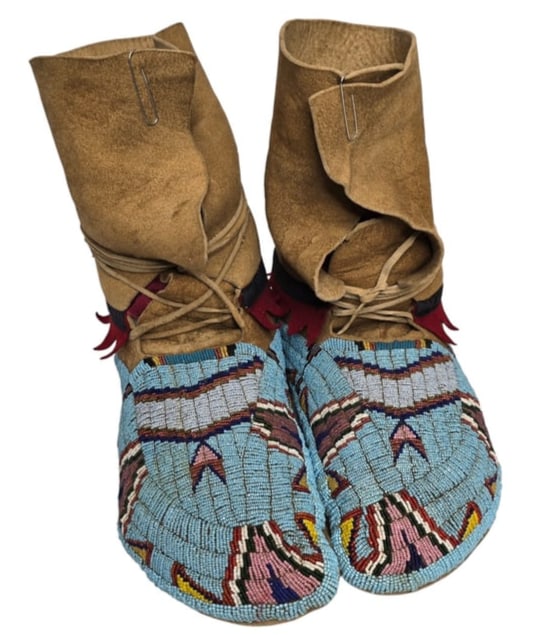 Northern Plains Mocs, pre-1900 (1 of 7)