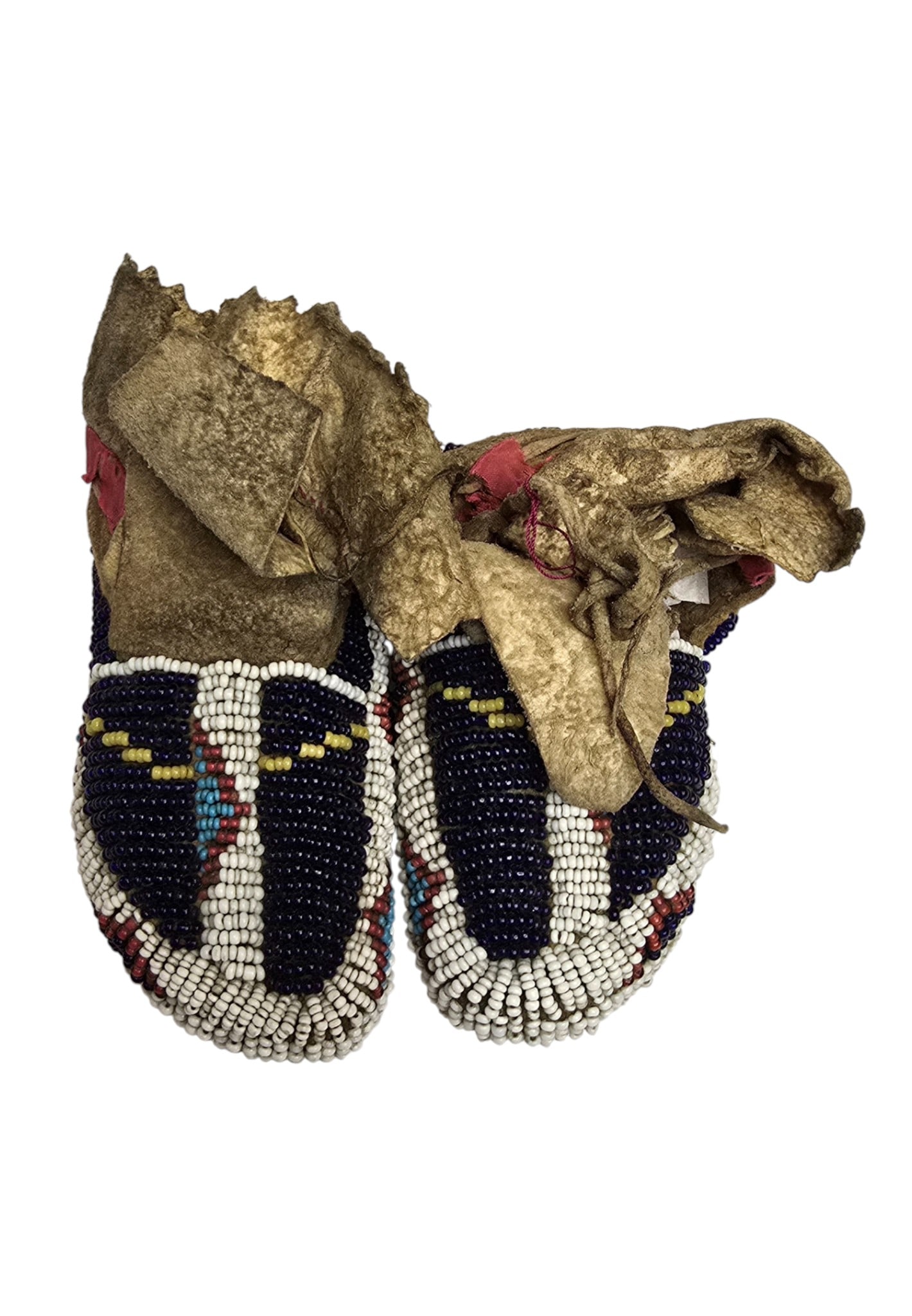 Plains Fully Beaded Child's Mocs, pre-1900 (1 of 4)