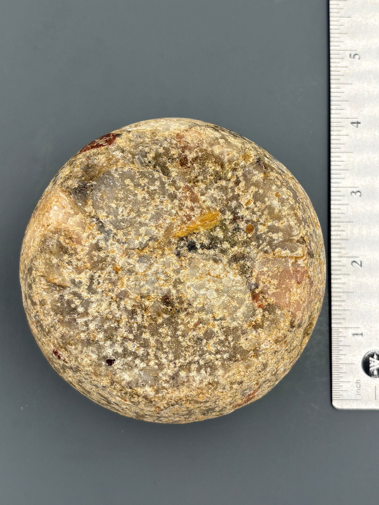 Quartzite Discoidal - 4 1/2" (1 of 3)