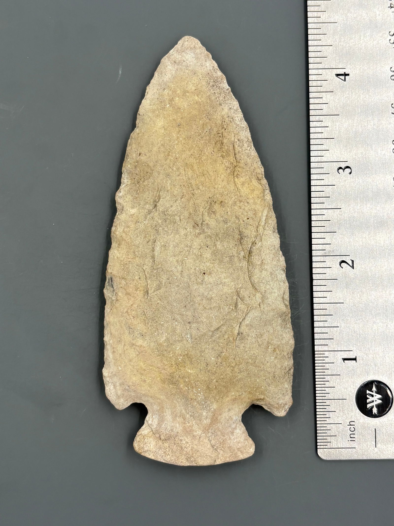 Grand (Grey Chert, Ballard Co. KY) - 4 7/16" - Rogers COA (1 of 5)