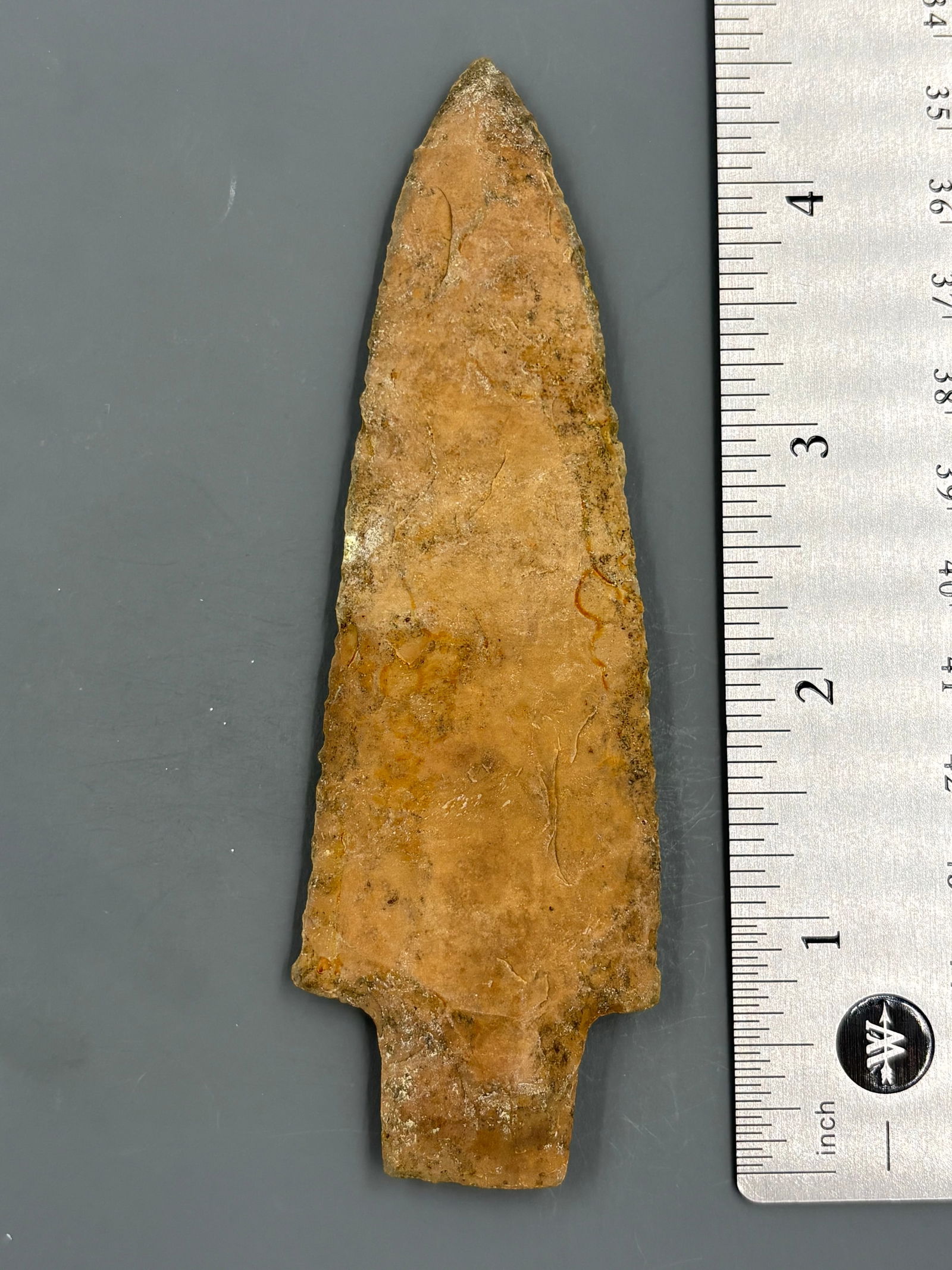 Pickwick (Red Chert, Sullivan Co. TN) - 4 1/2" - Rogers COA (1 of 5)