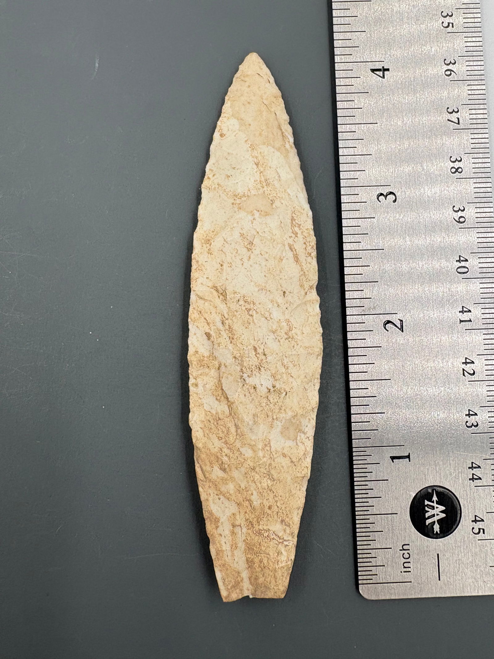 Agate Basin (Burlington Chert) - 4 1/8" - Stermer COA (1 of 5)