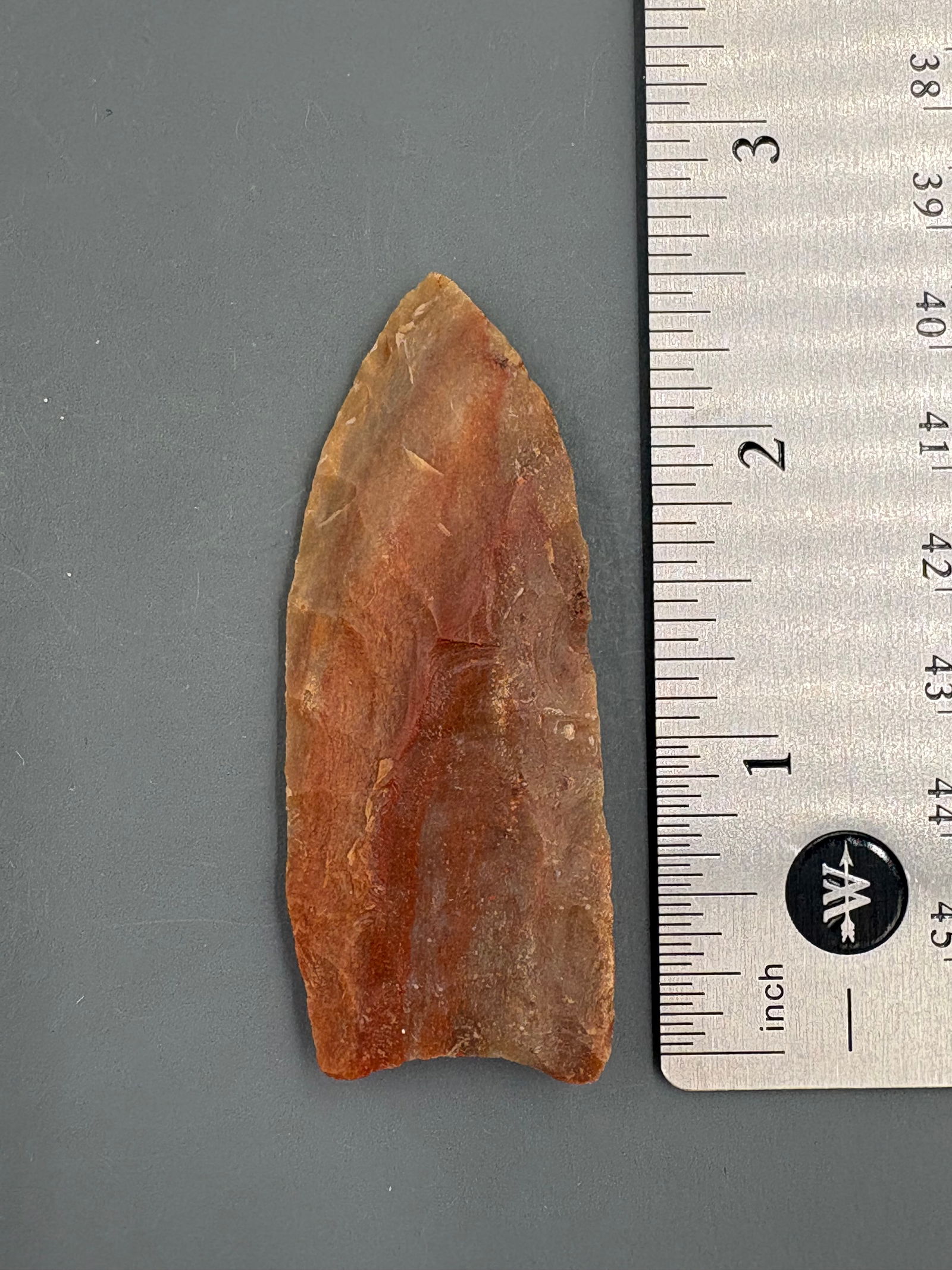 Clovis (Carter Cave Chert) - 2 9/16" - Putty COA (1 of 5)