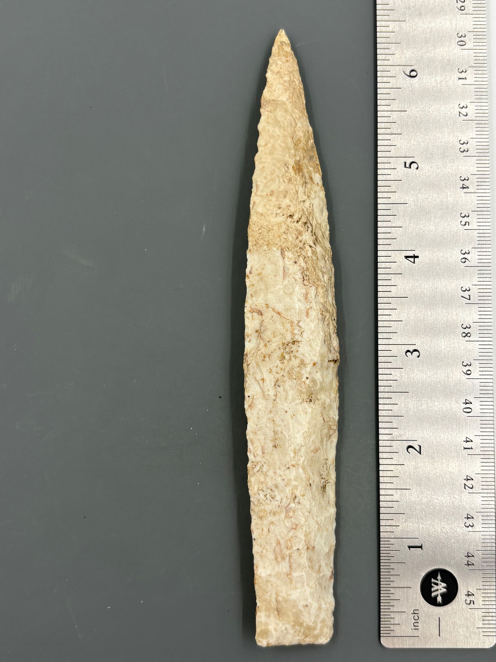 Sedalia/Nebo Hill (Burlington Chert, Sangamon Co. IL) - 6 3/8" - Stermer COA (1 of 5)