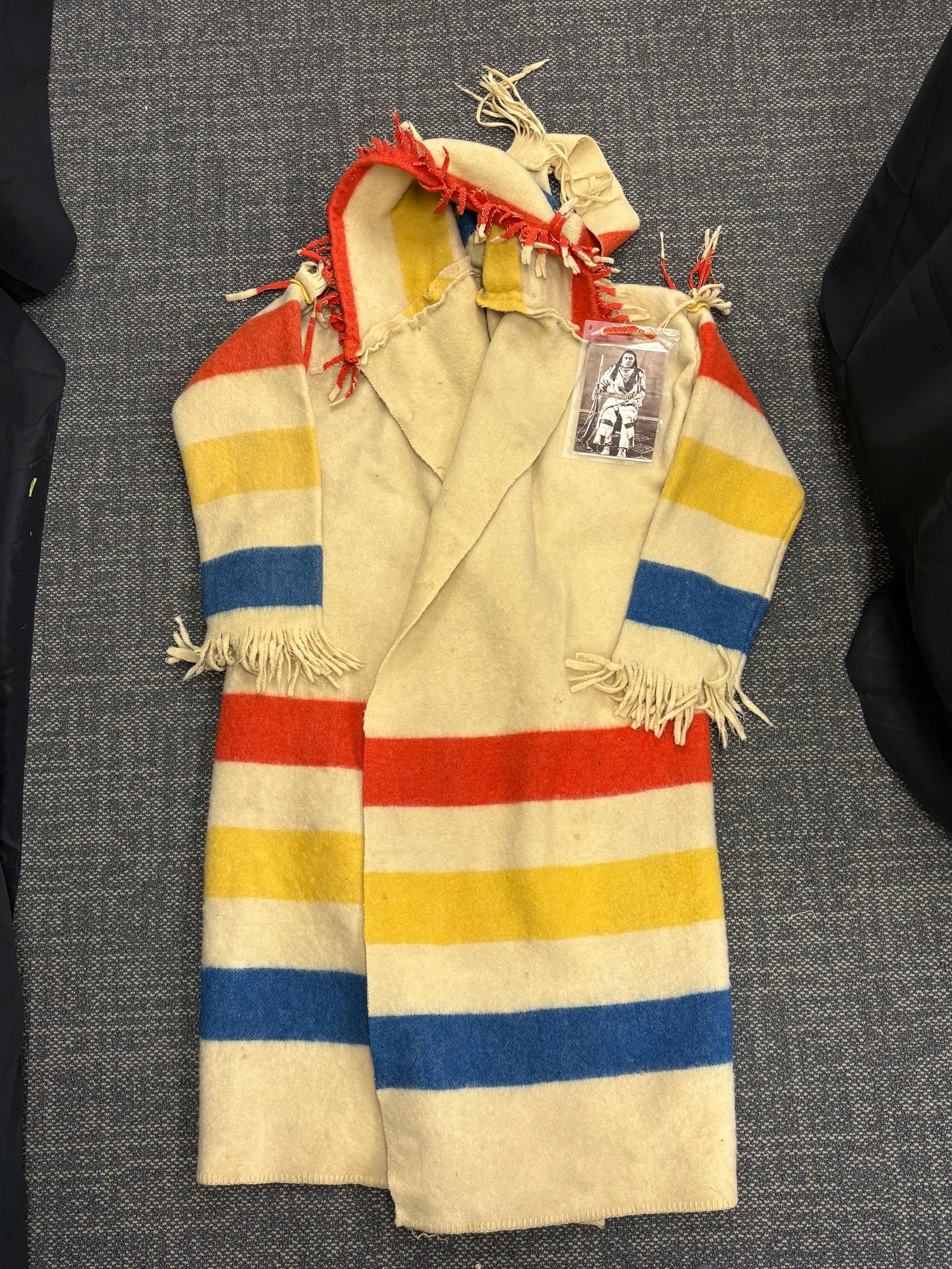 pre 1900 Pendleton Blanket Coat, hand made - vitnage (1 of 2)