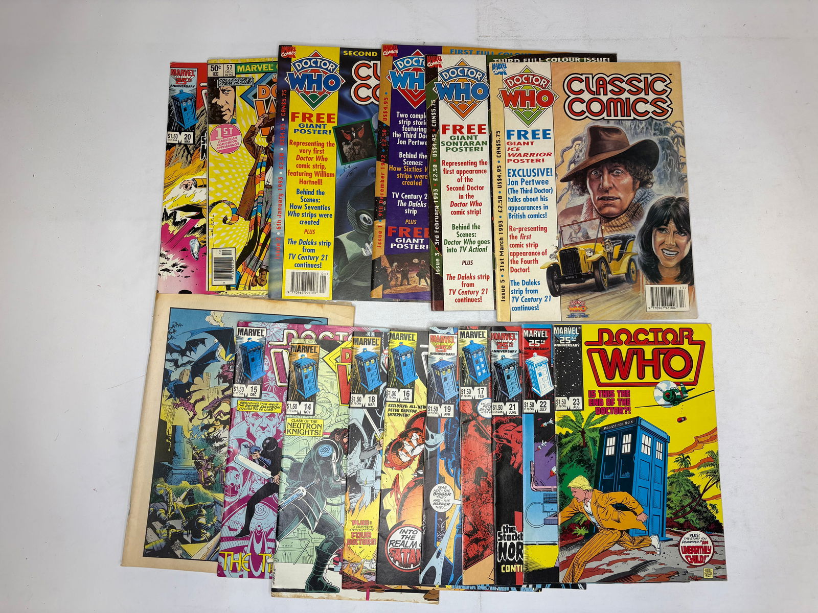 Assorted Dr Who Comics Magazines (1 of 2)