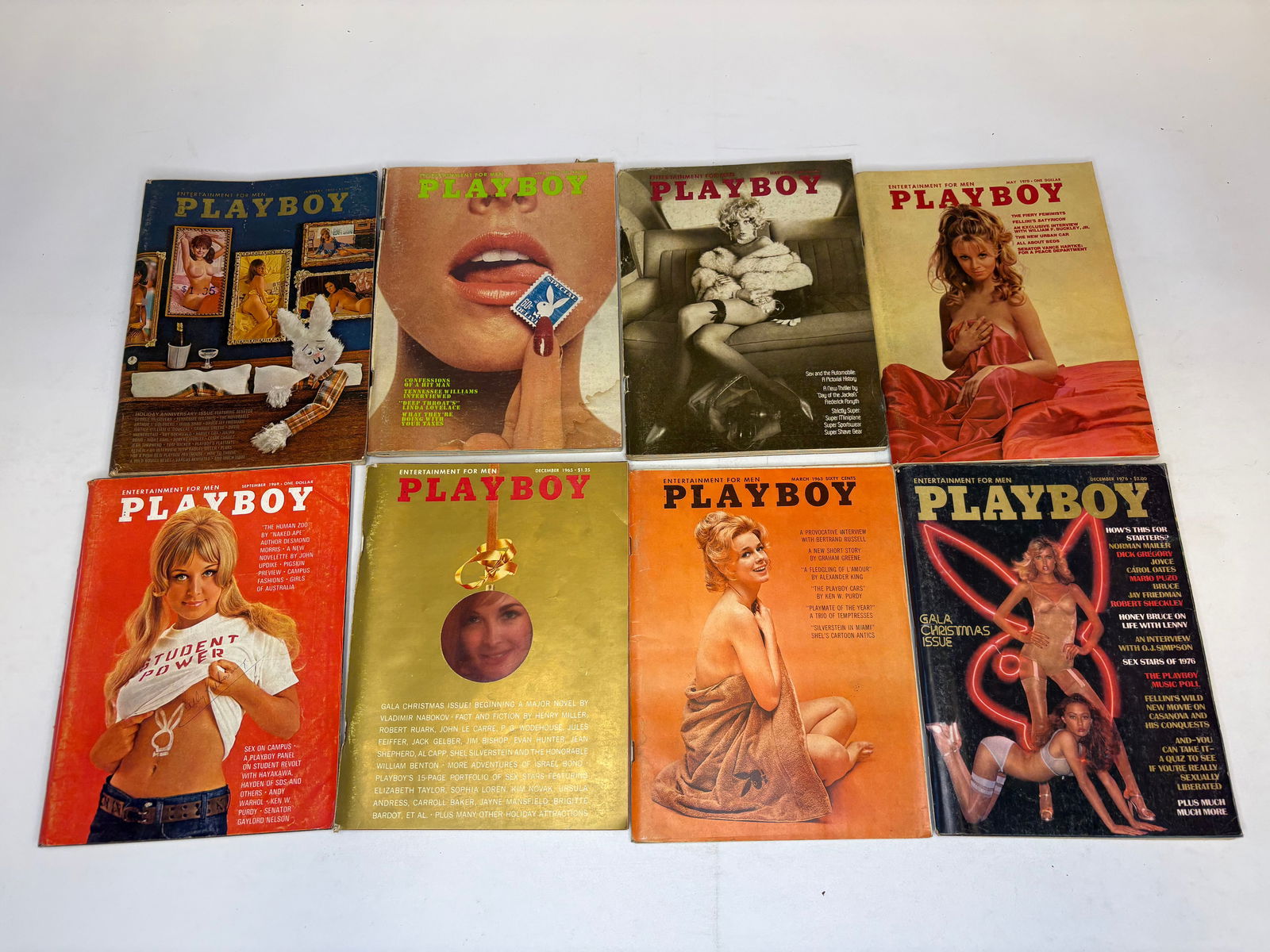 15 Vintage Collectible Playboy Magazines (1 of 2)