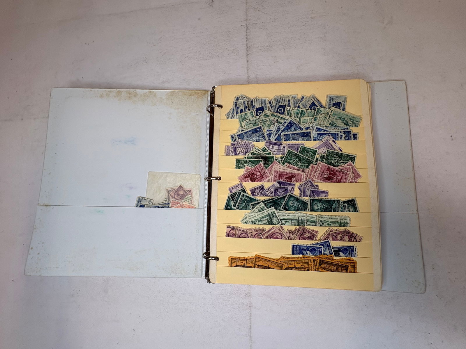 Binder of Vintage Stamps (1 of 10)