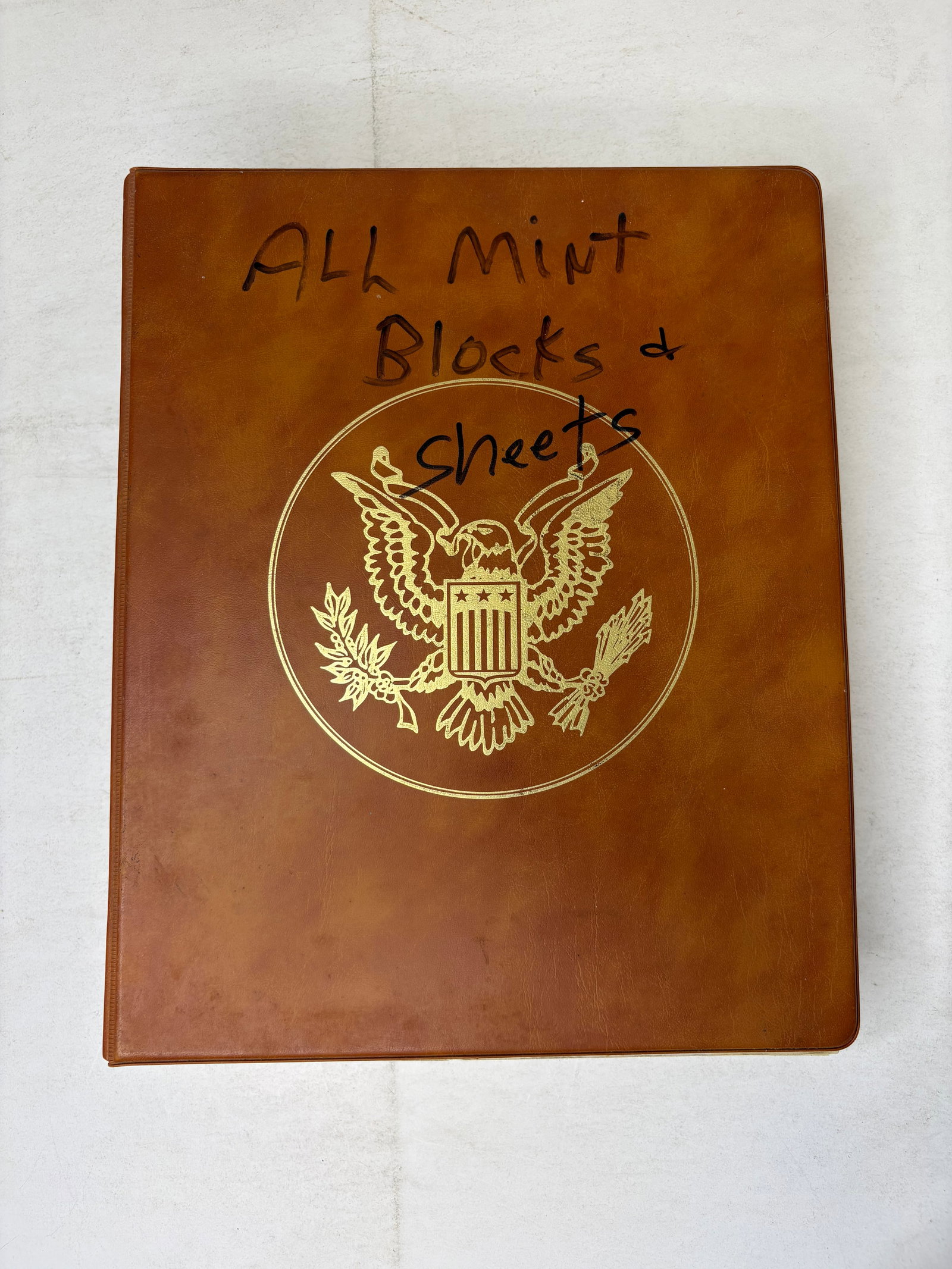 Binder of Mint Blocks and Sheets of U.S. Stamps (1 of 10)