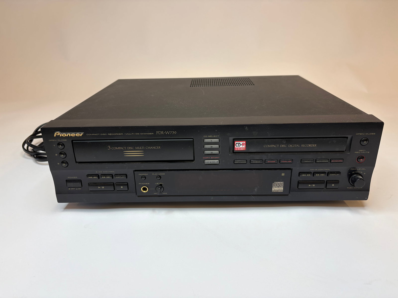 Pioneer PDR-W739 CD Reciever - Untested (1 of 2)