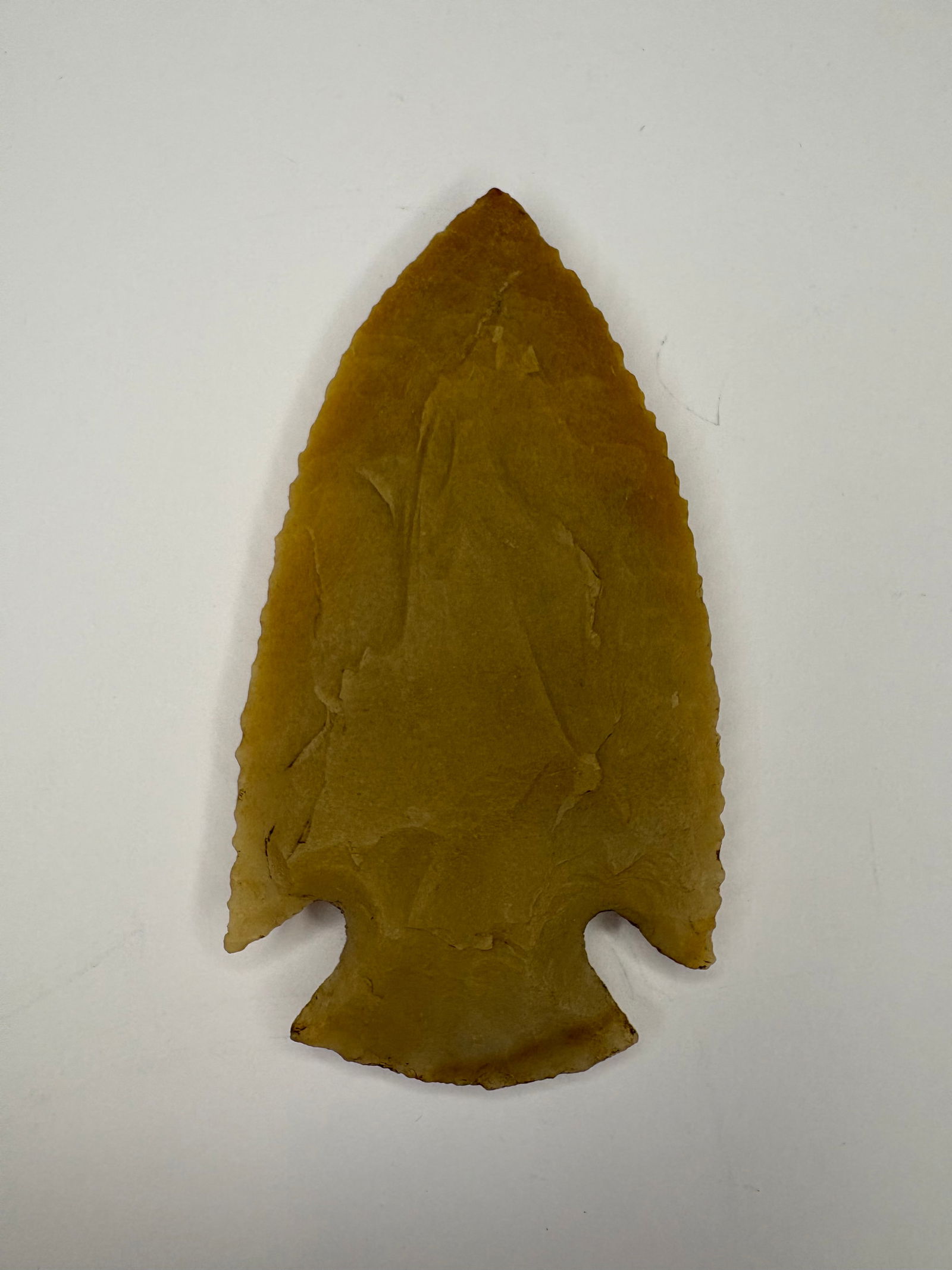 Flintknapping Art - snyder arrowhead (1 of 3)