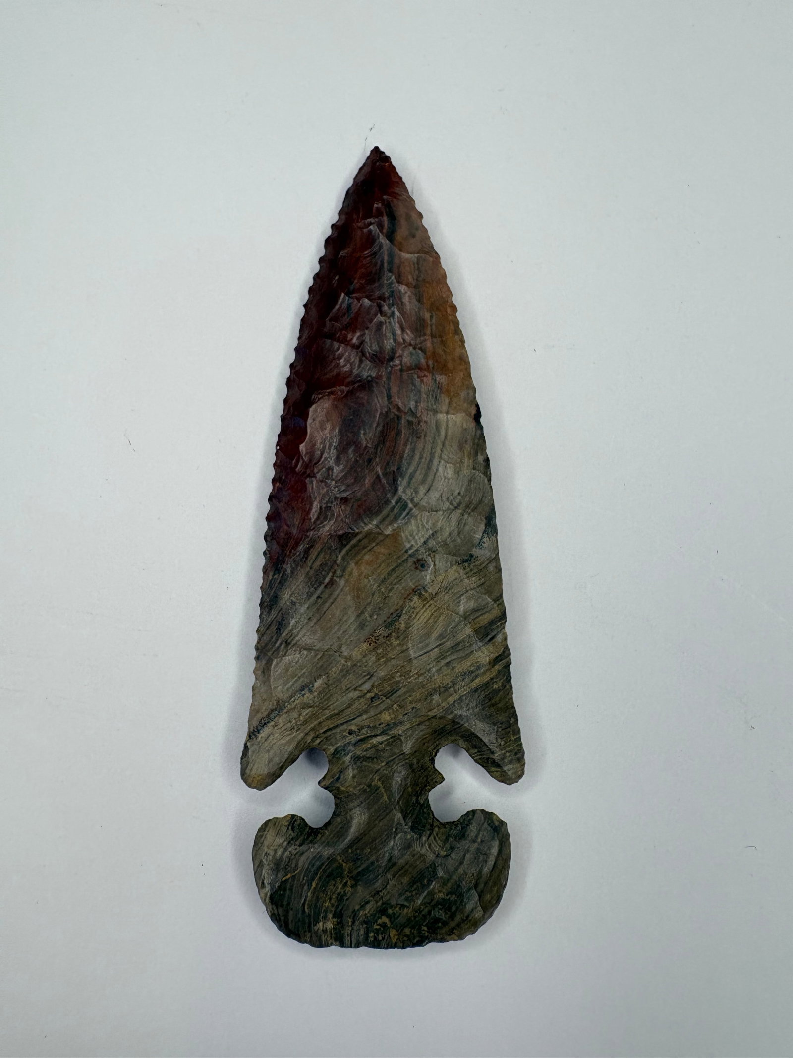 Flintknapping Art - thebes point (1 of 3)