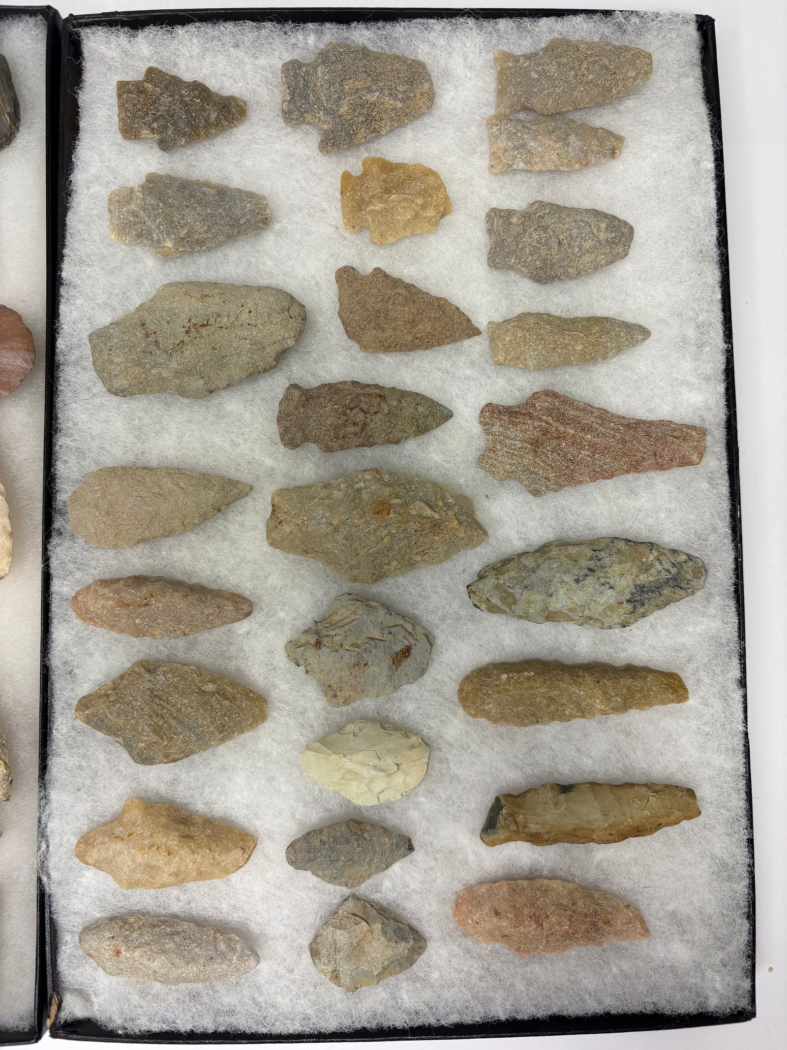 3 Frames of Miscellaneous Arrowheads - 2