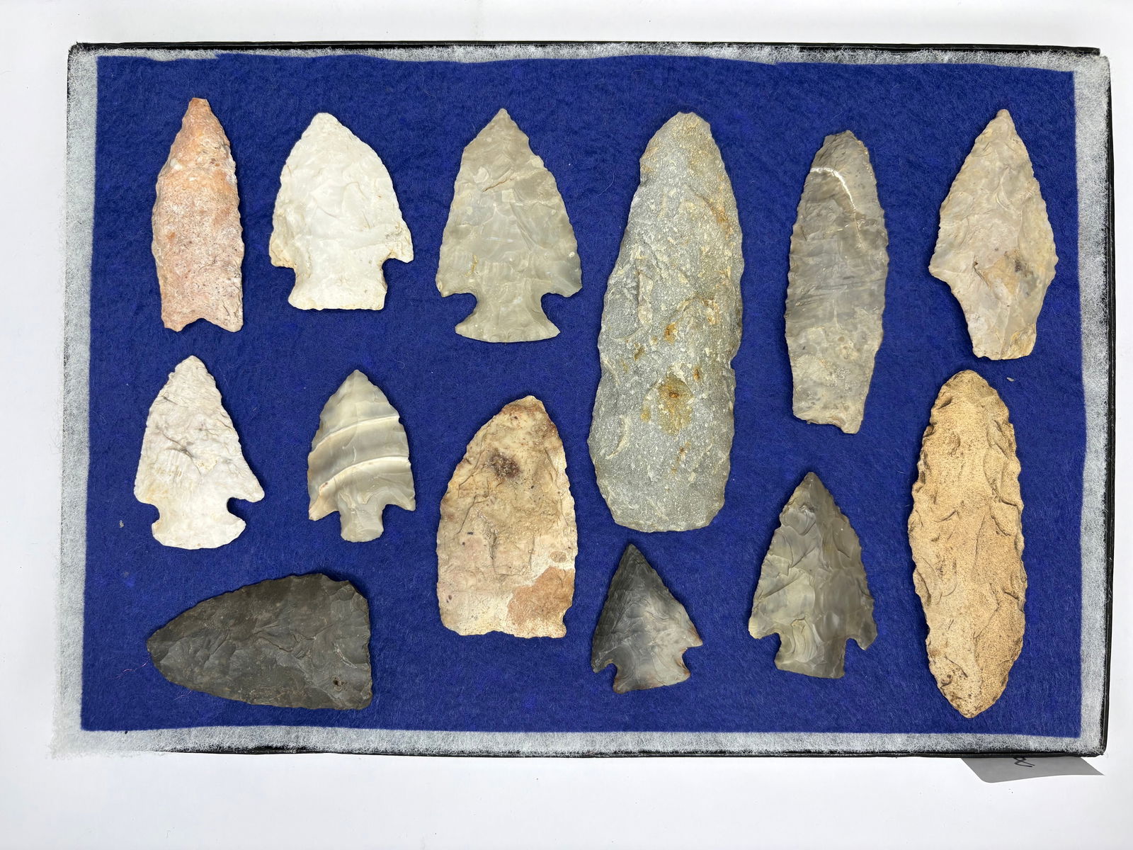 Fine Selection of Flint Arrowheads (1 of 2)