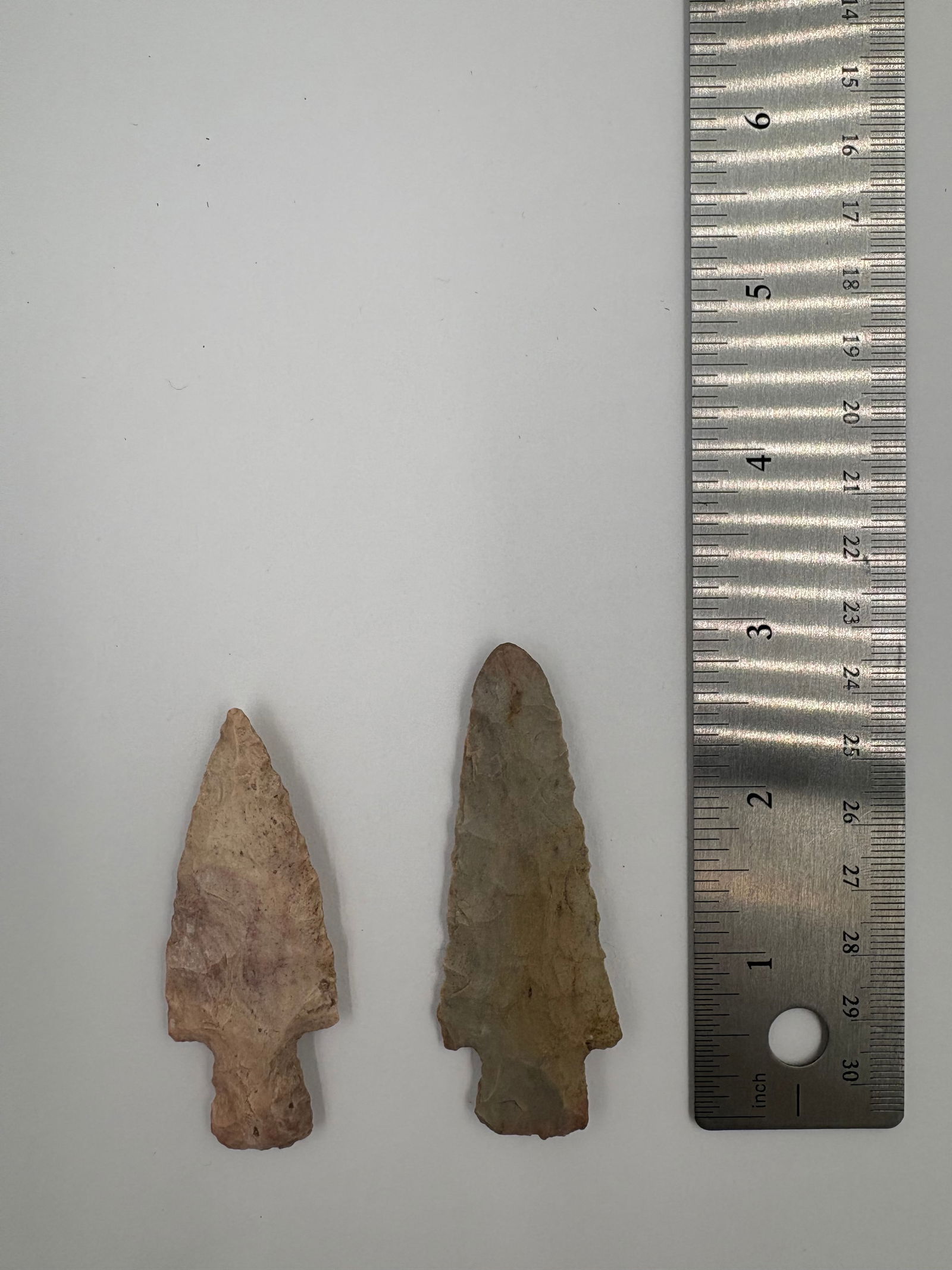 Two Fine Stemmed Points - 3