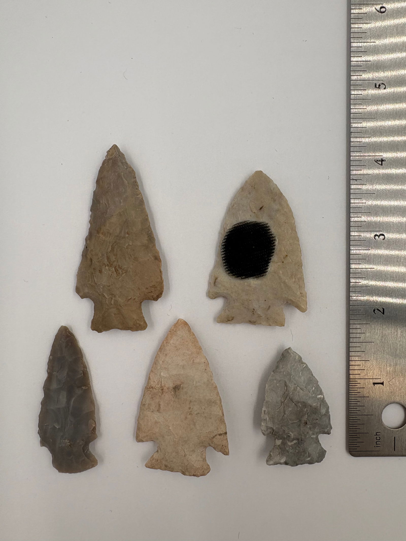 5 Quality Corner-Notched Points - 3