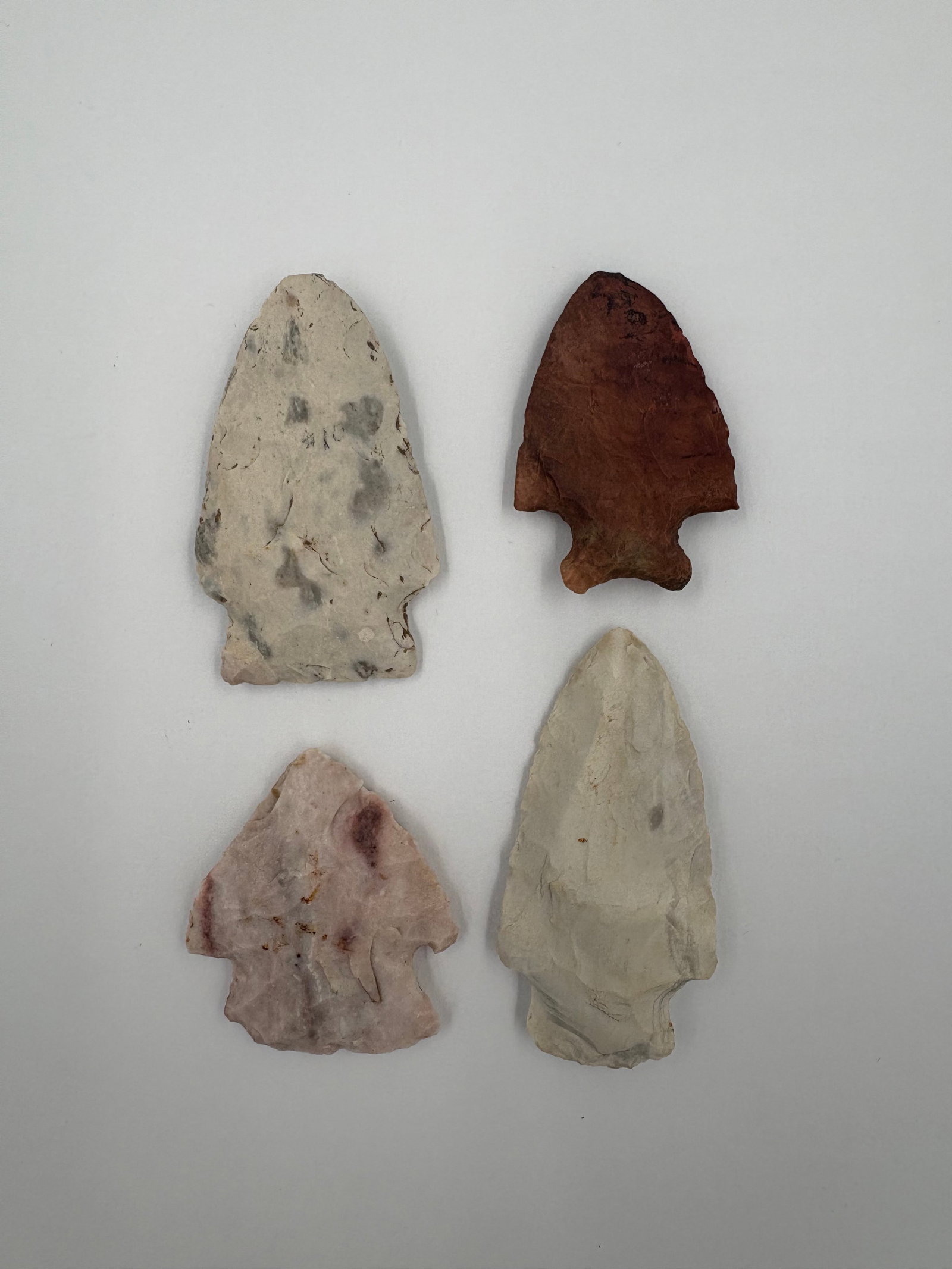 4 Hopewell Arrowheads (1 of 3)