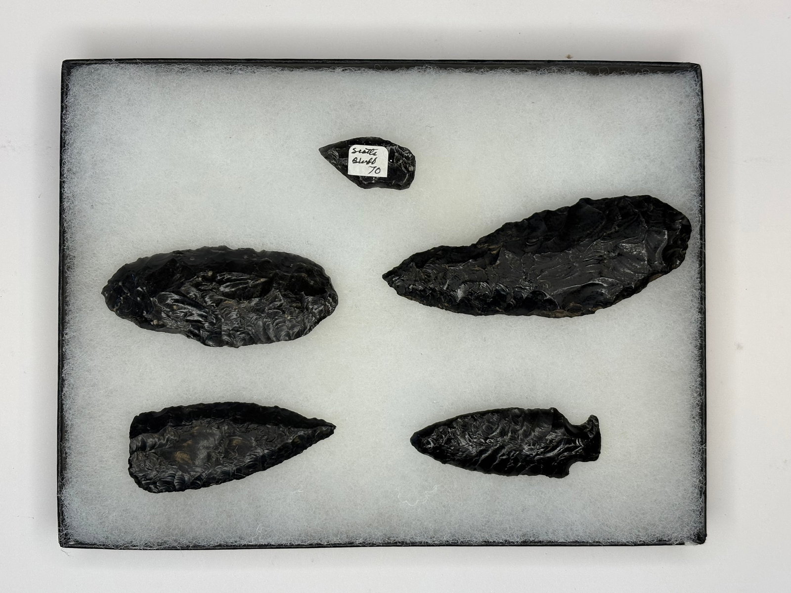 Frame of Obsidian Points (1 of 2)
