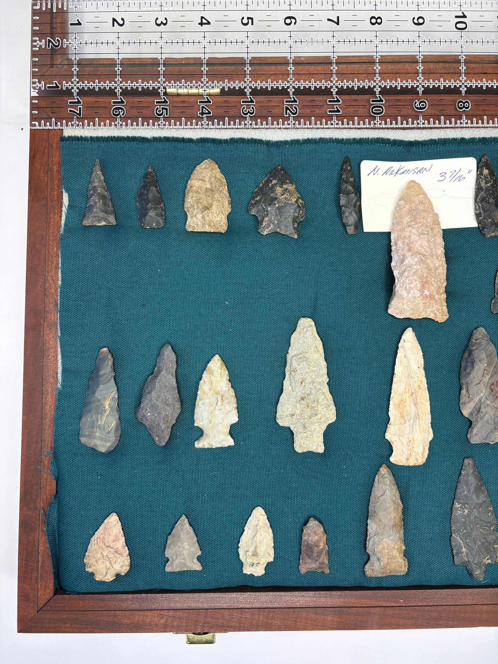 Frame of Misc. Arrowheads - 3
