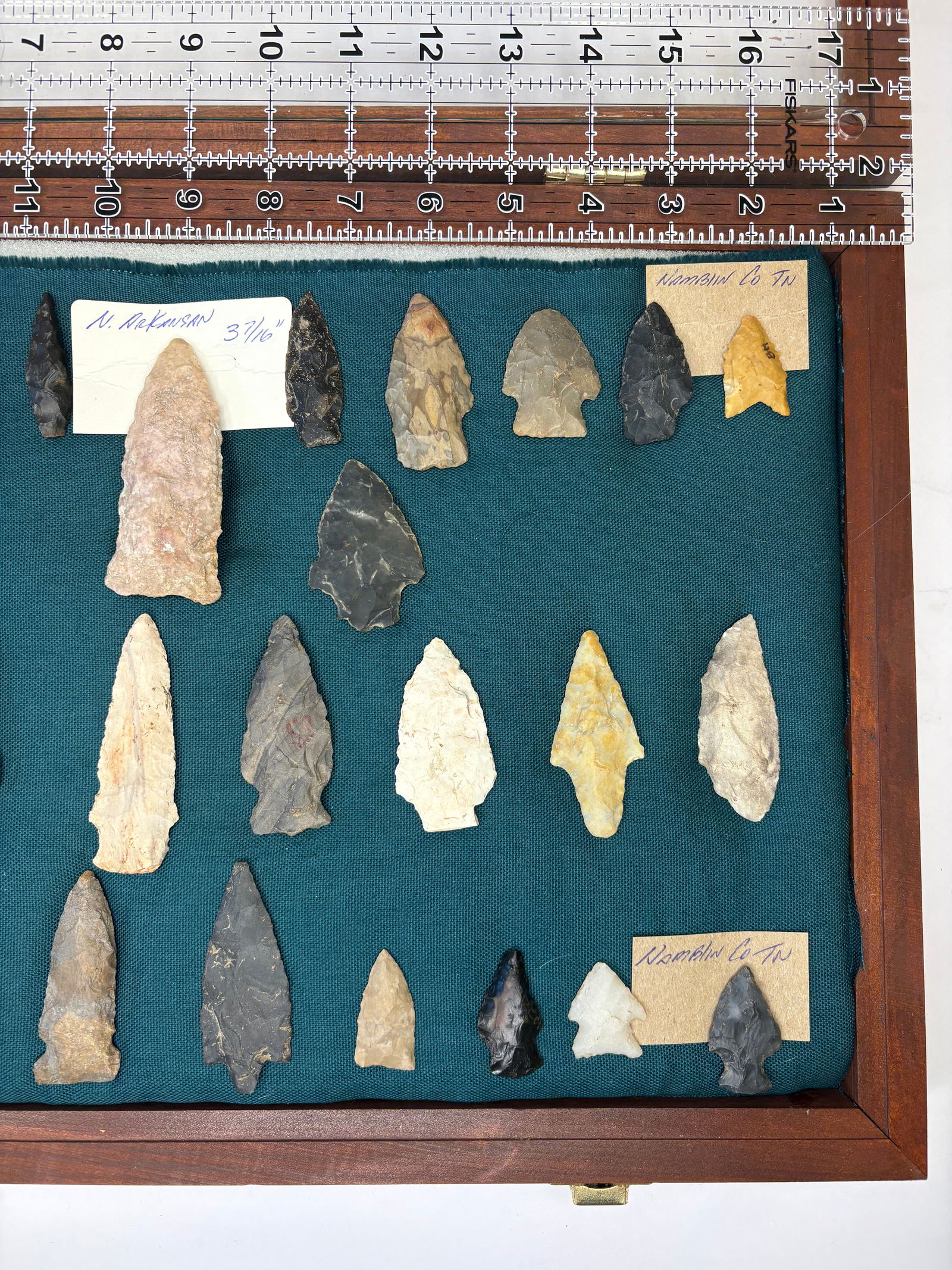 Frame of Misc. Arrowheads - 4