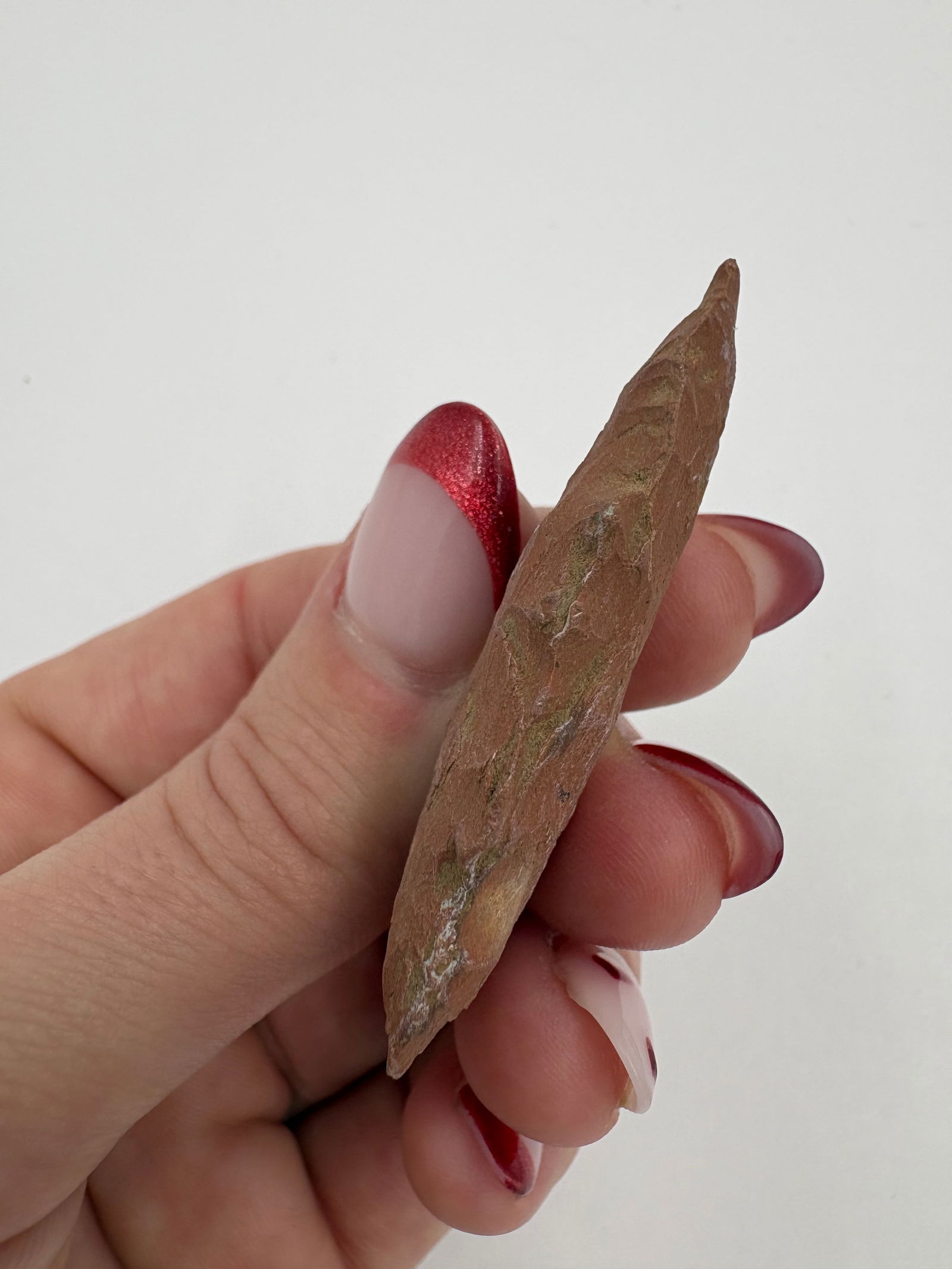 Stone Square Stem Point, Motley COA - 4