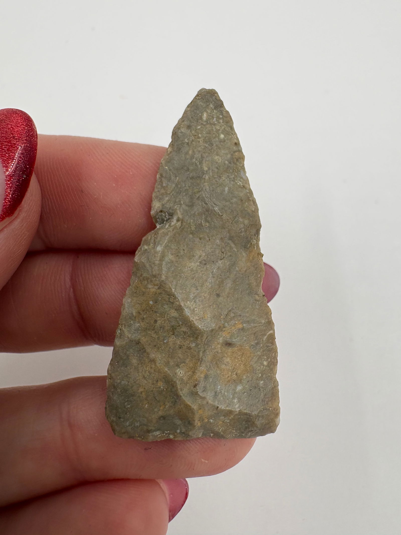 Plains Triangular Point, Motley COA - 6